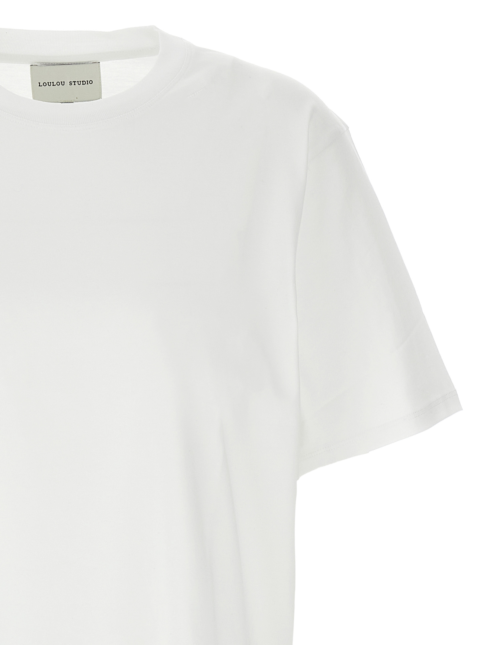 'Telanto' T-shirt TELANTOWHITE (LOULOU STUDIO / Tシャツ・カットソー ) | LOULOU STUDIO (ルルスタジオ)(2)