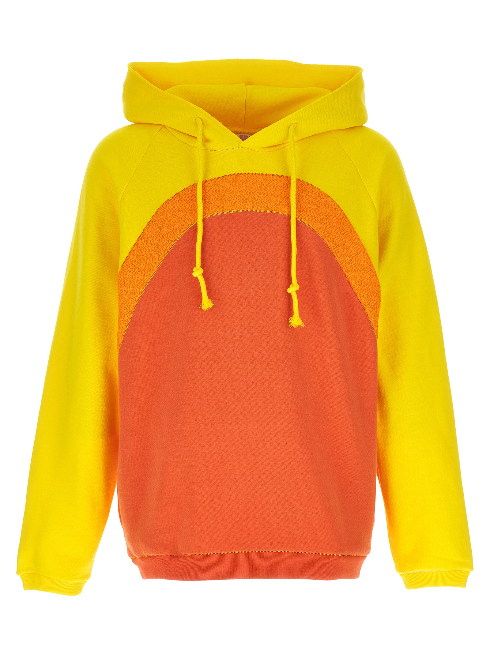 Patchwork hoodie ERL07T023ORANGE (ERL / スウェット・フーディー ) | ERL (イーアールエル)