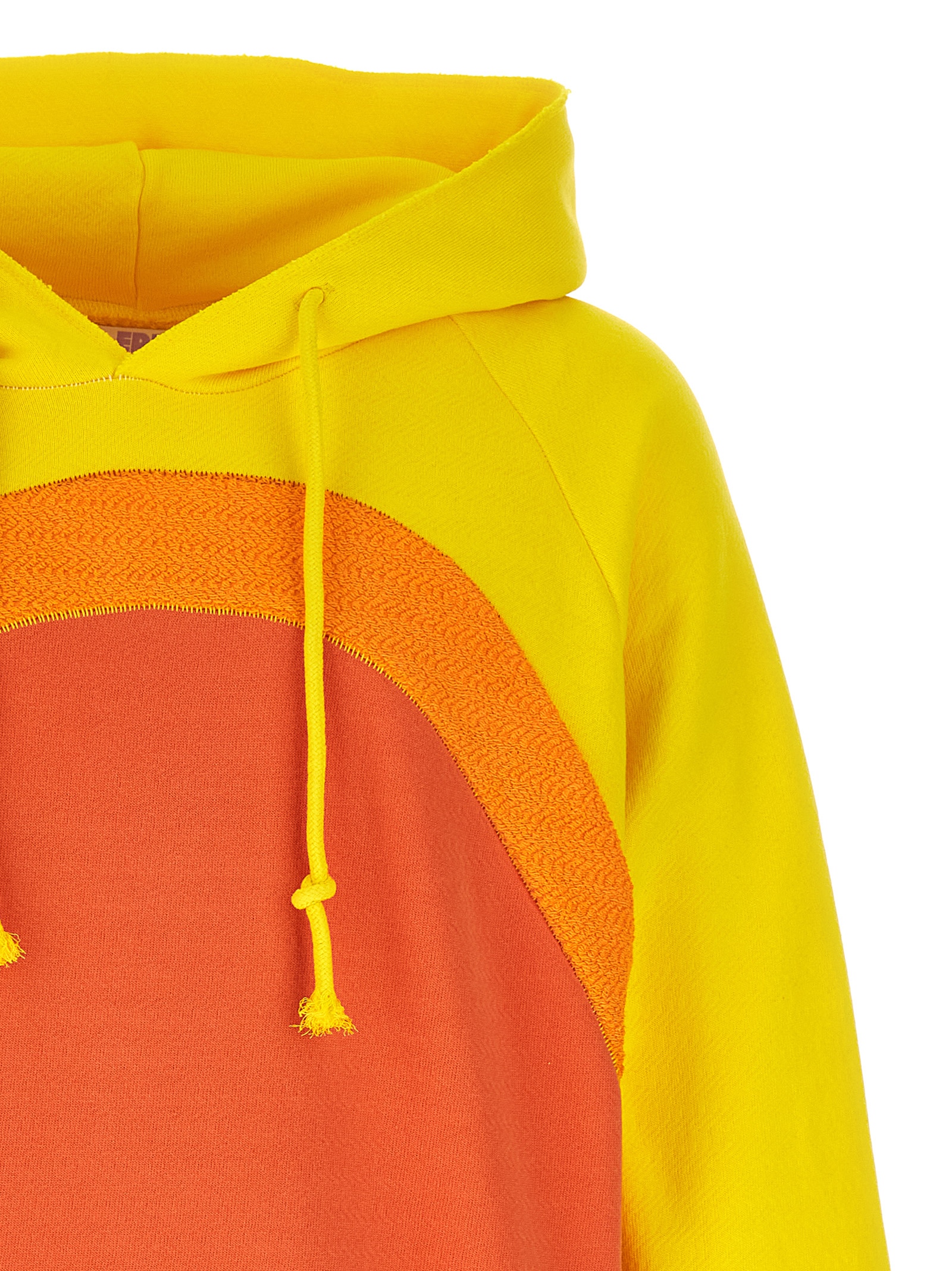 Patchwork hoodie ERL07T023ORANGE (ERL / スウェット・フーディー ) | ERL (イーアールエル)(2)