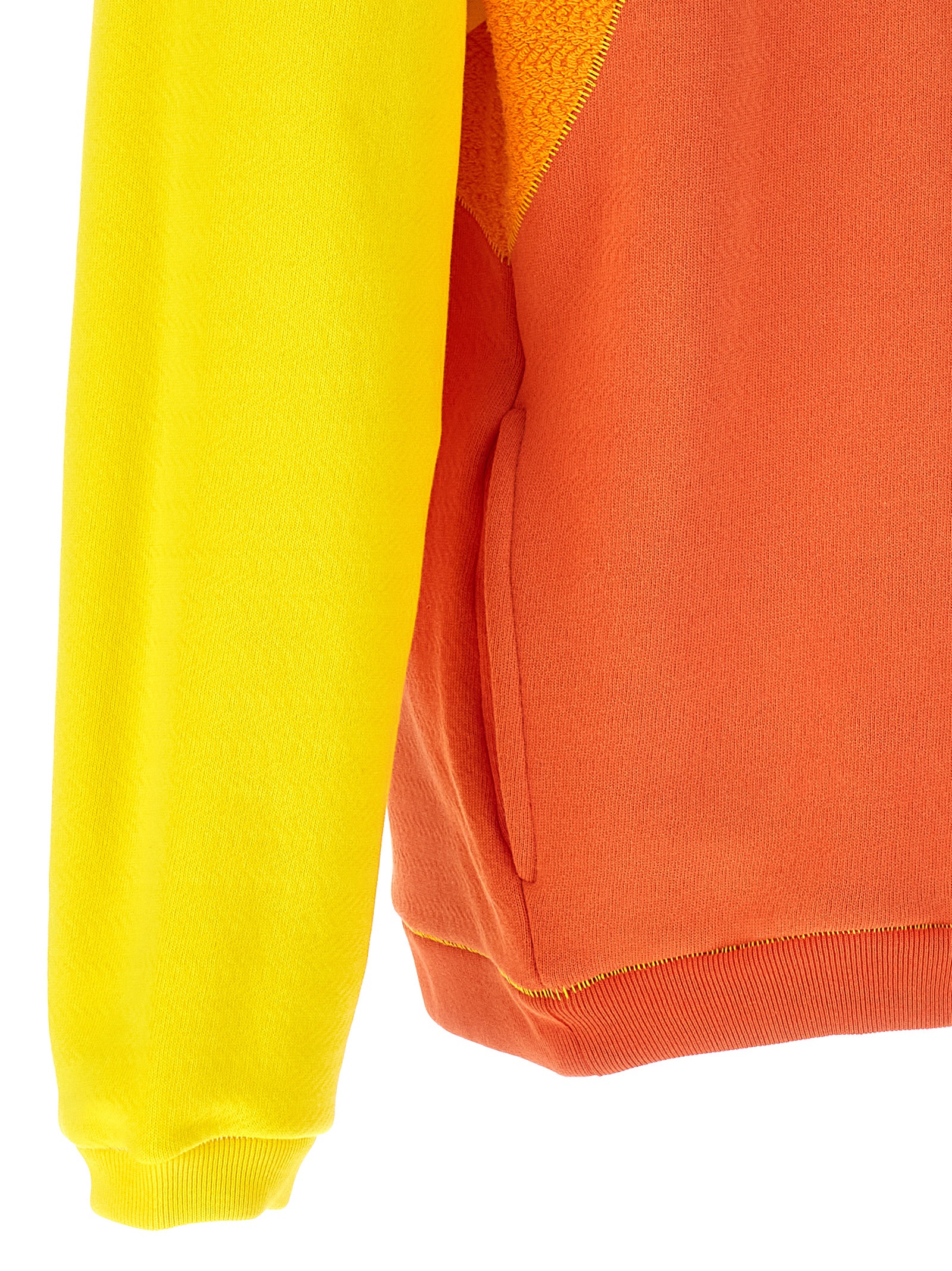 Patchwork hoodie ERL07T023ORANGE (ERL / スウェット・フーディー ) | ERL (イーアールエル)(3)