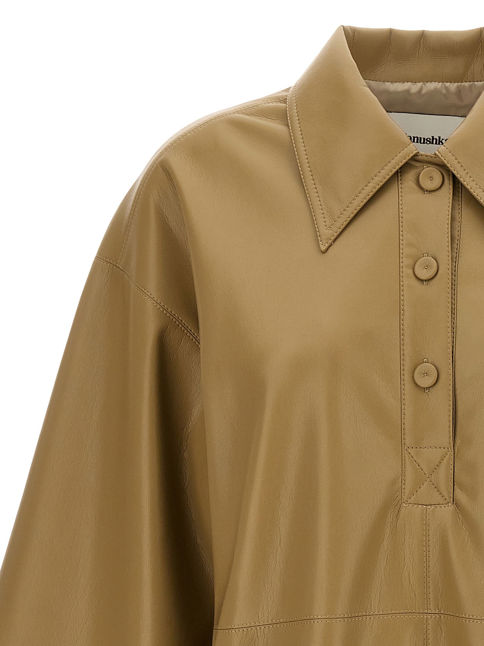 'Clarice' blouse NW23PFTP00565KHAKI (Nanushka / シャツ・ブラウス ) | Nanushka (ナヌーシュカ)(2)