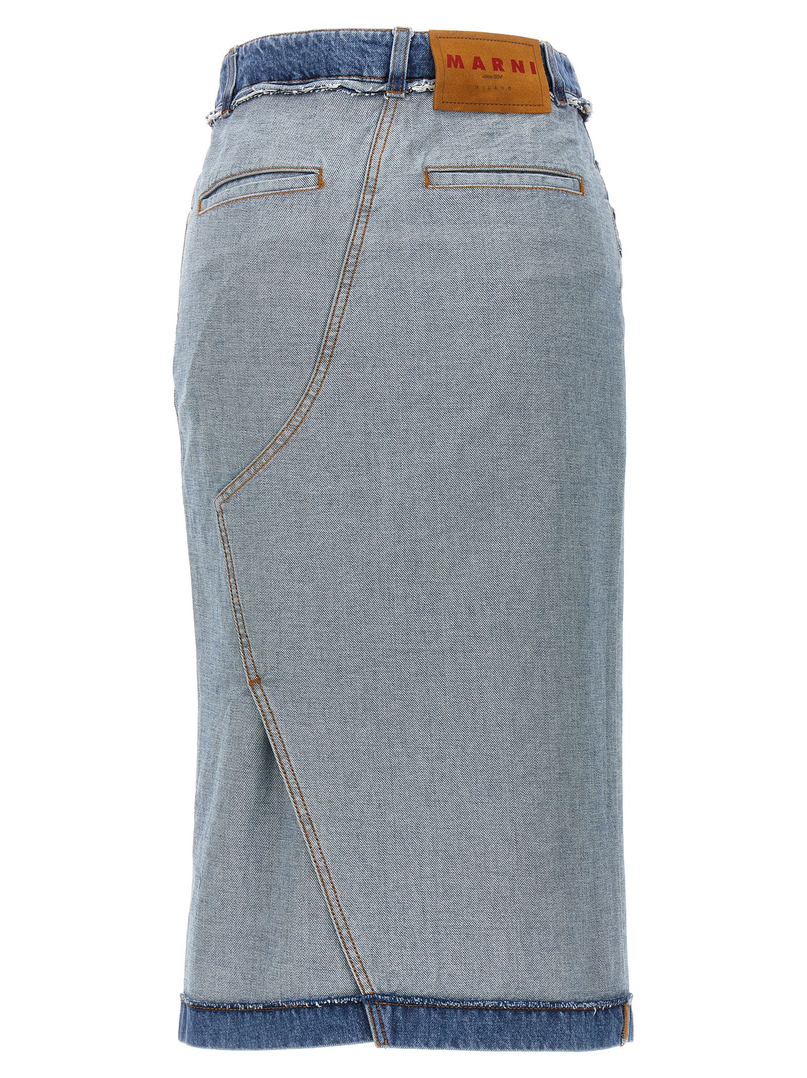 Denim midi skirt GOJD0615Q0USCV93IOB52 (Marni / スカート ) | Marni (マルニ)(1)