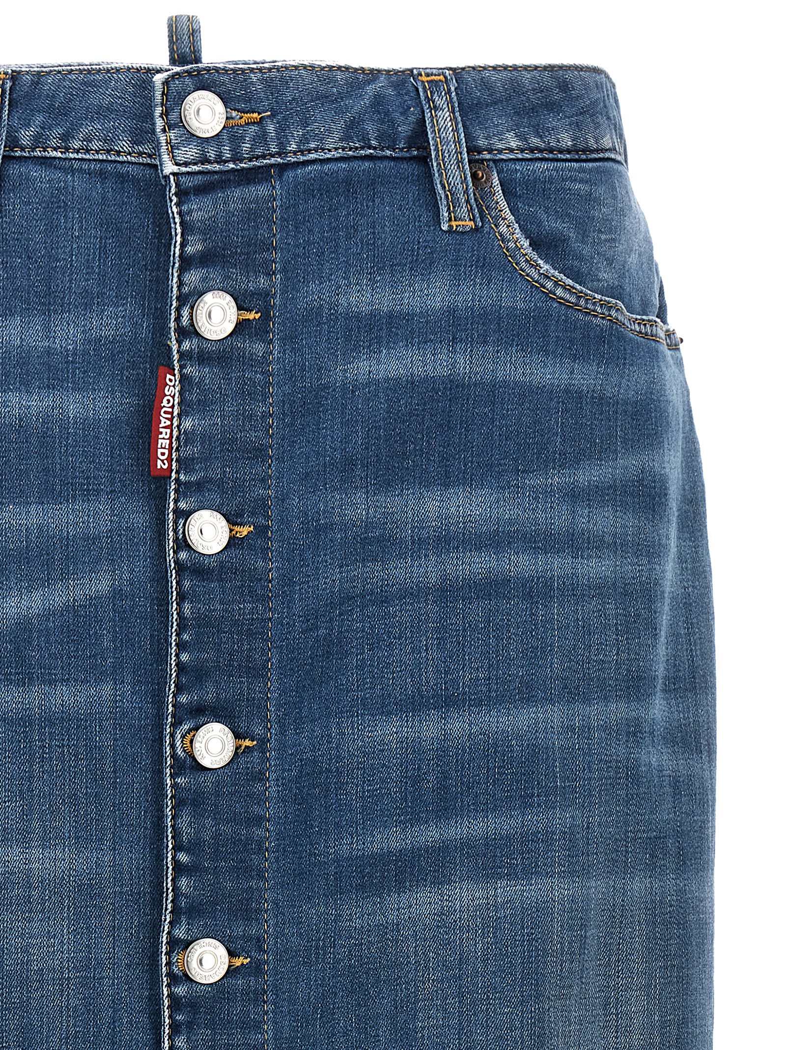 Denim long skirt S75MA0935S30342470 (Dsquared2 / スカート ) | Dsquared2 (ディースクエアード)(2)