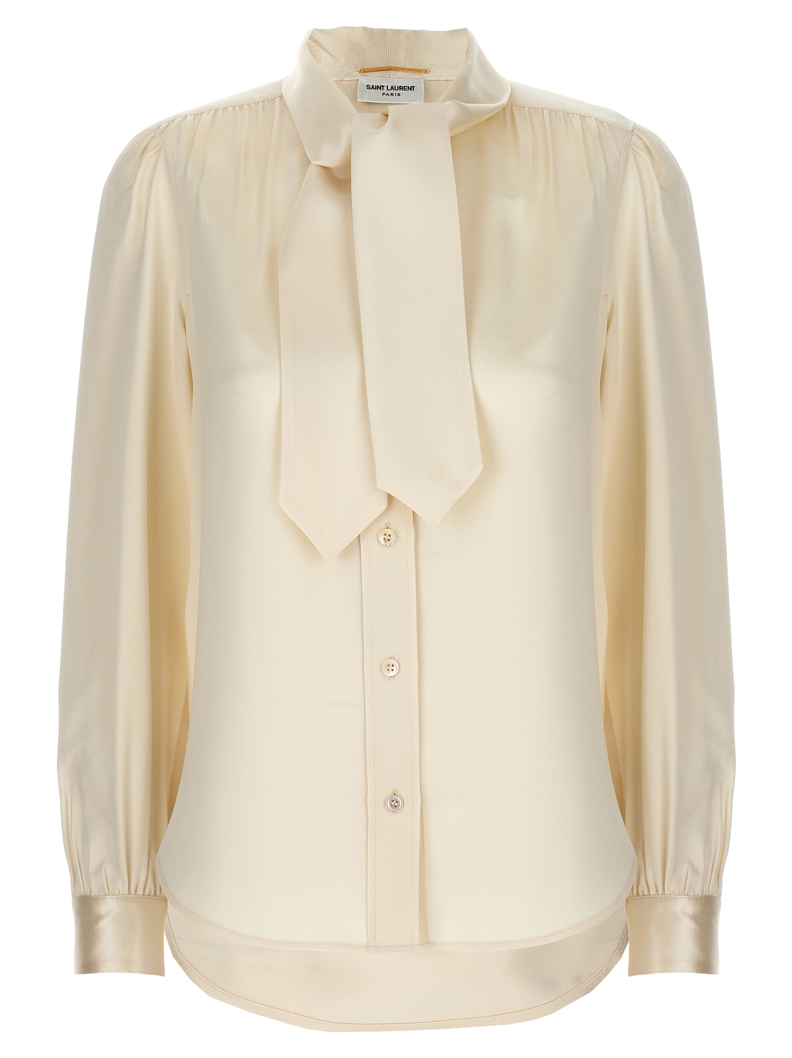 Lavalliere silk shirt 650235Y001W9601 (Saint Laurent / シャツ・ブラウス ) | Saint Laurent (サンローラン)