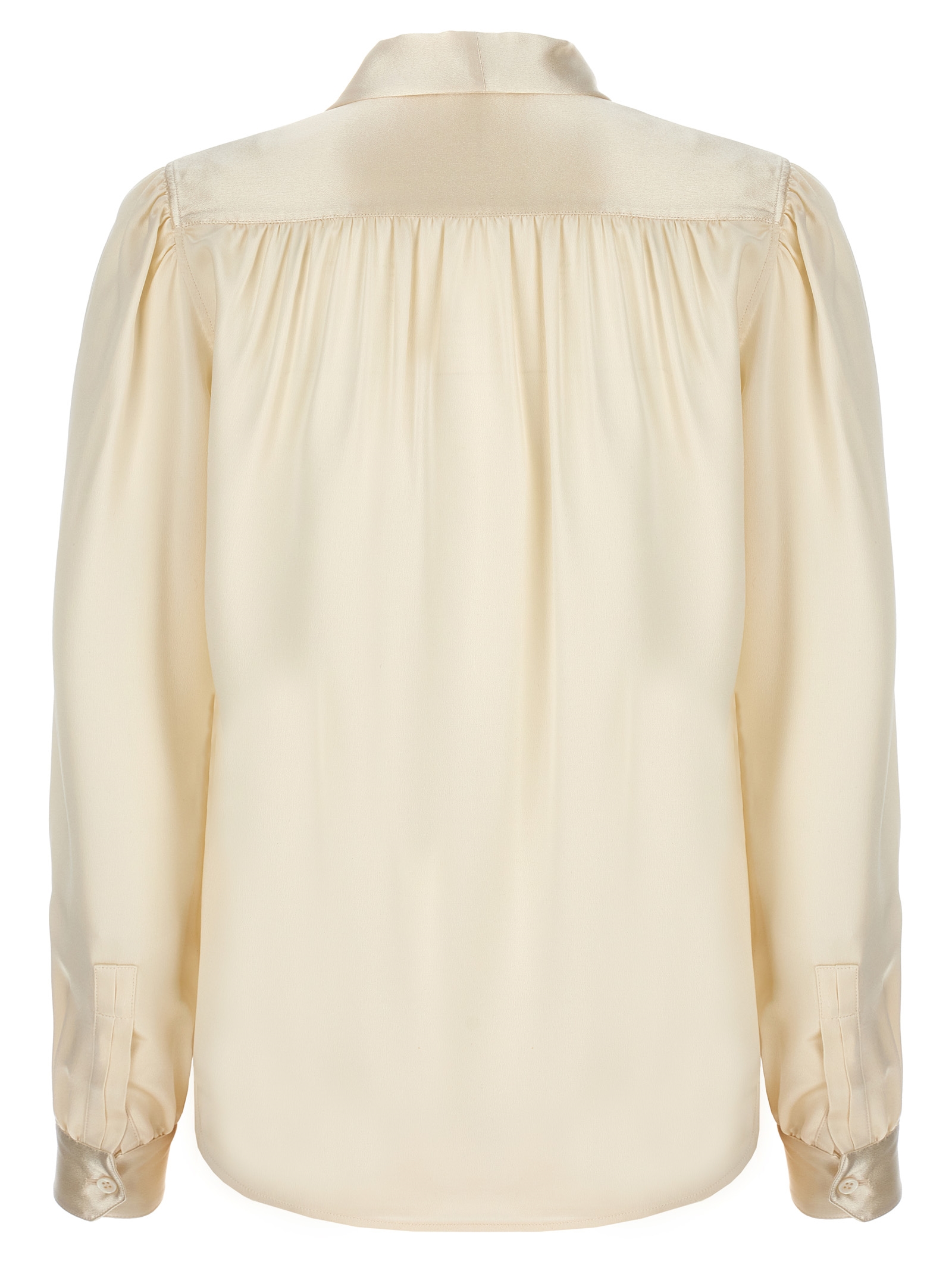 Lavalliere silk shirt 650235Y001W9601 (Saint Laurent / シャツ・ブラウス ) | Saint Laurent (サンローラン)(1)