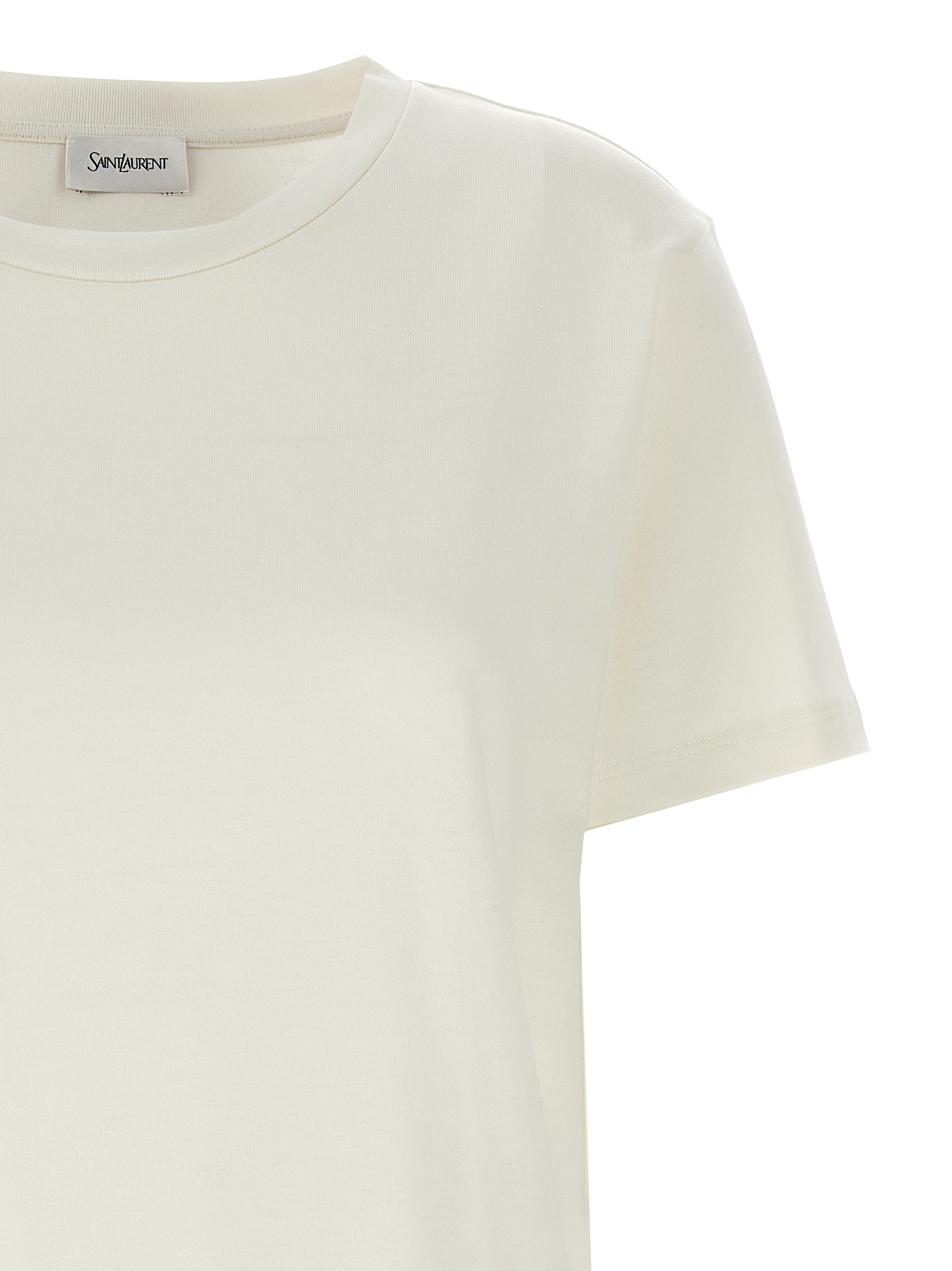 Logo label T-shirt 810277Y37RY9502 (Saint Laurent / Tシャツ・カットソー ) | Saint Laurent (サンローラン)(2)