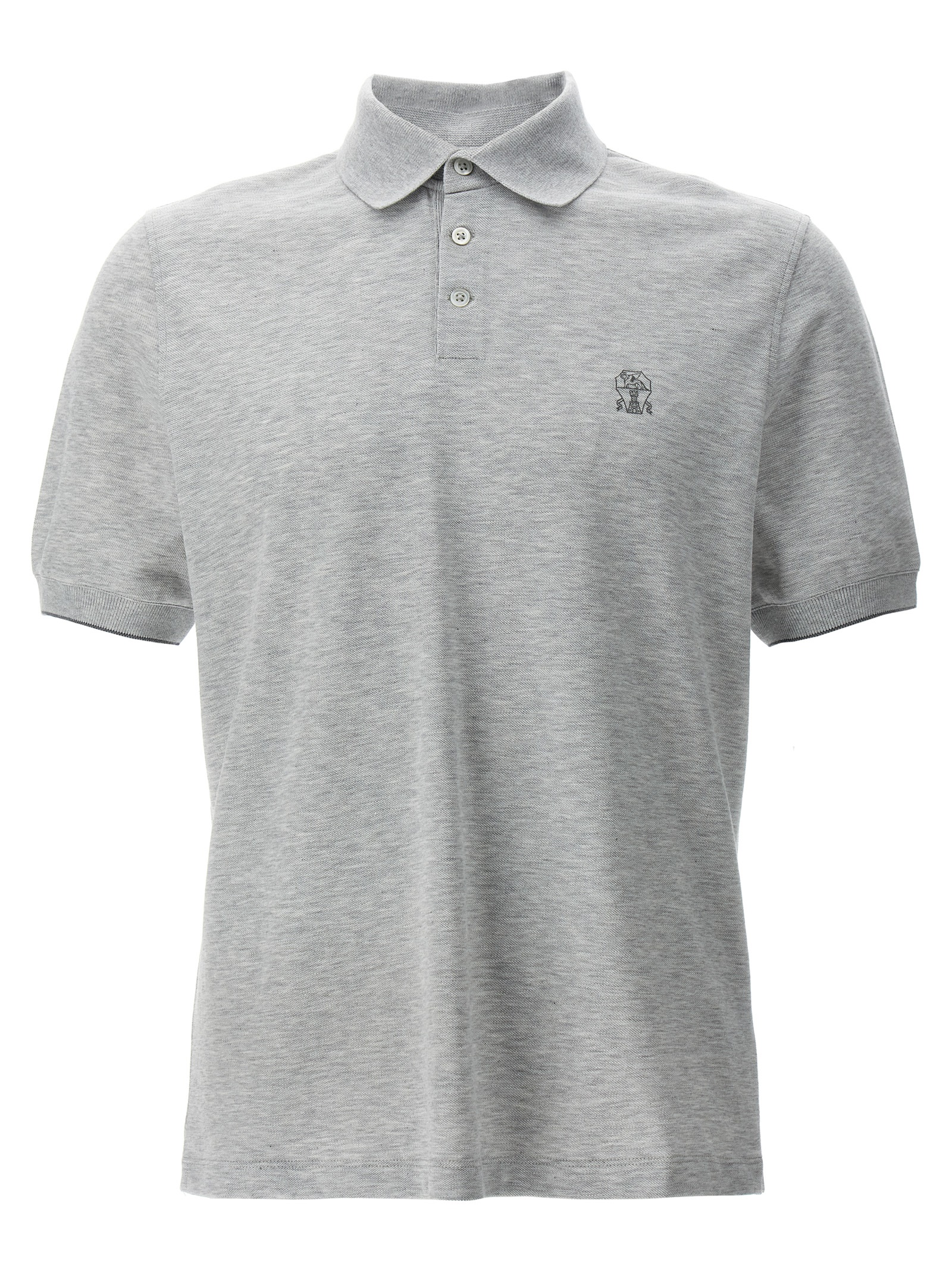 Logo piqué polo shirt ME8548788CG817 (Brunello Cucinelli / ポロシャツ ) | Brunello Cucinelli (ブルネロ・クチネリ)