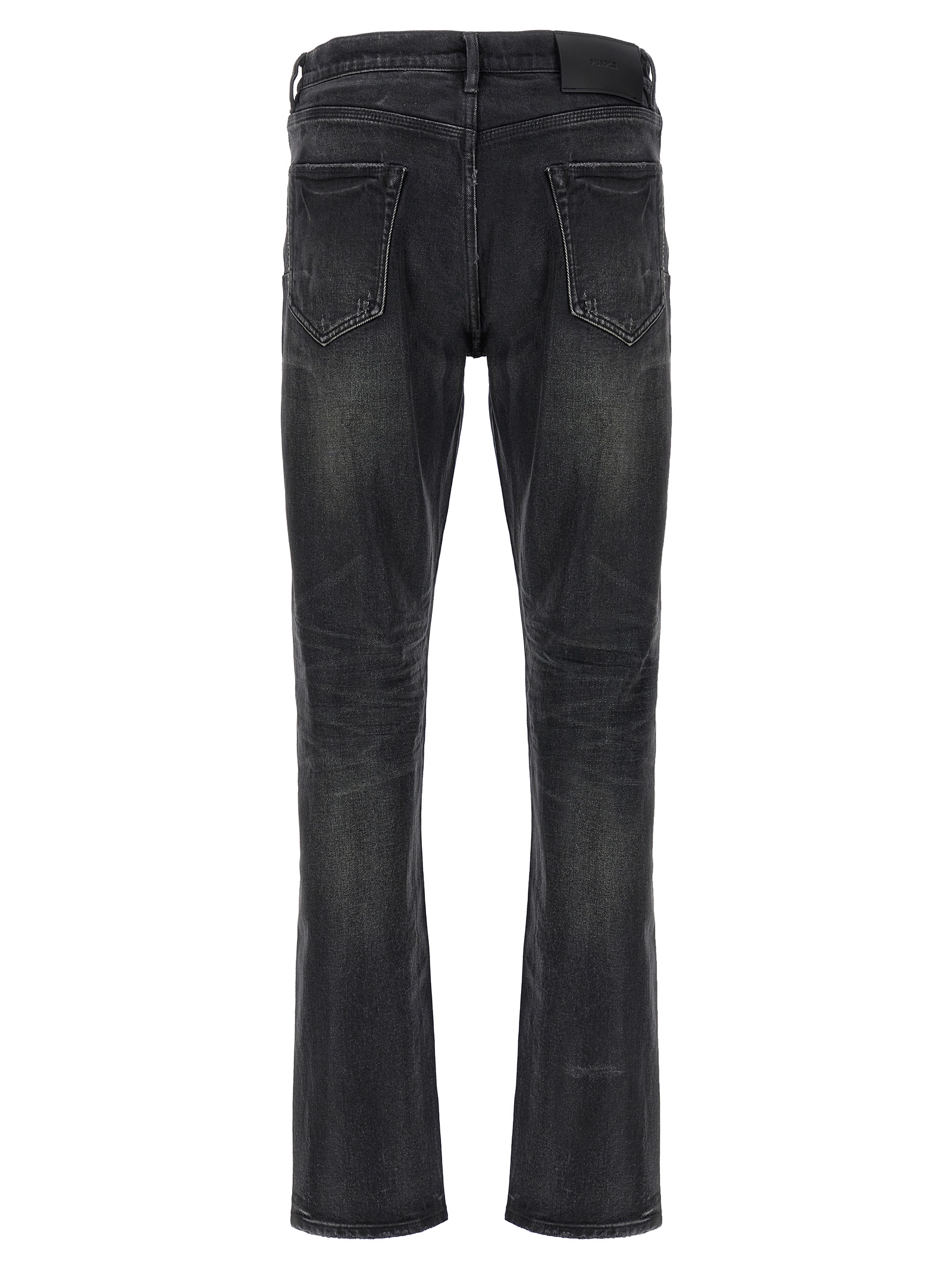 'P005 Double Dip Coated' jeans P005DDCV125BLACK (PURPLE / ジーンズ ) | PURPLE (パープル)(1)