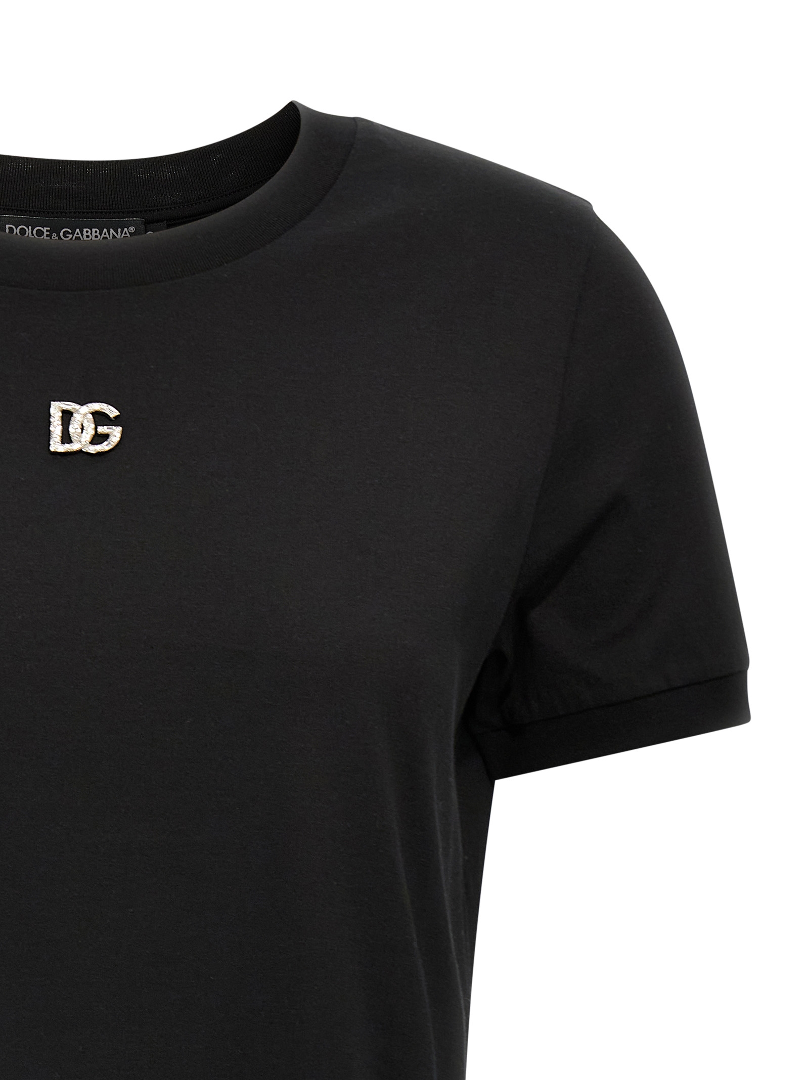Rhinestone logo T-shirt F8N08ZG7B3UN0000 (Dolce & Gabbana / Tシャツ・カットソー ) | Dolce & Gabbana (ドルチェガッバーナ)(2)