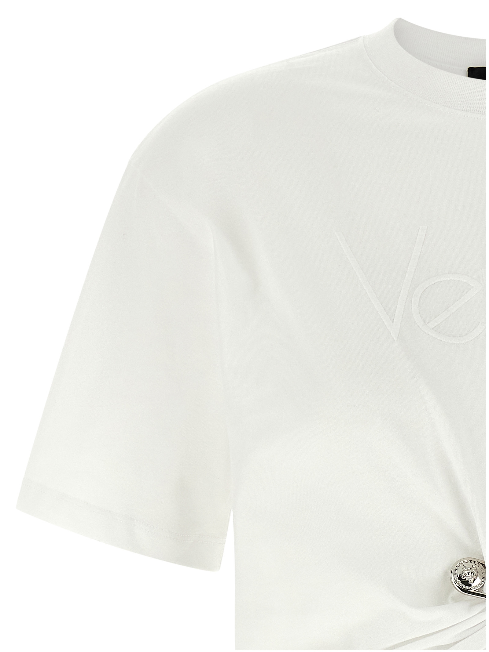 Logo embroidery t-shirt 10188981A136101W000 (VERSACE / Tシャツ・カットソー ) | VERSACE (ヴェルサーチェ)(2)