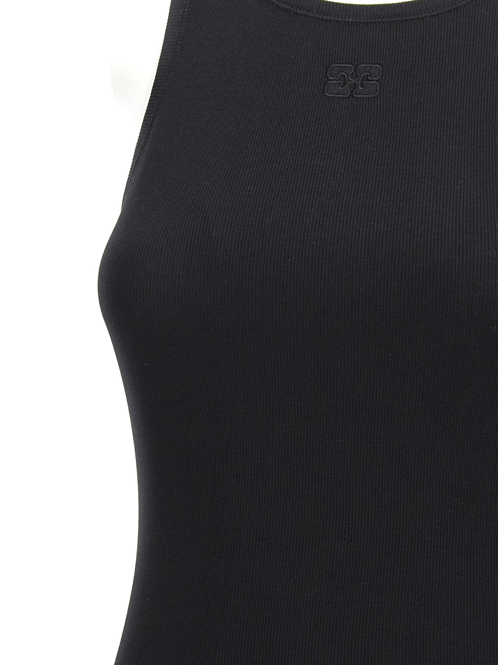 Ribbed top T3898099 (GANNI / タンクトップ・キャミソール ) | GANNI (ガニー)(3)