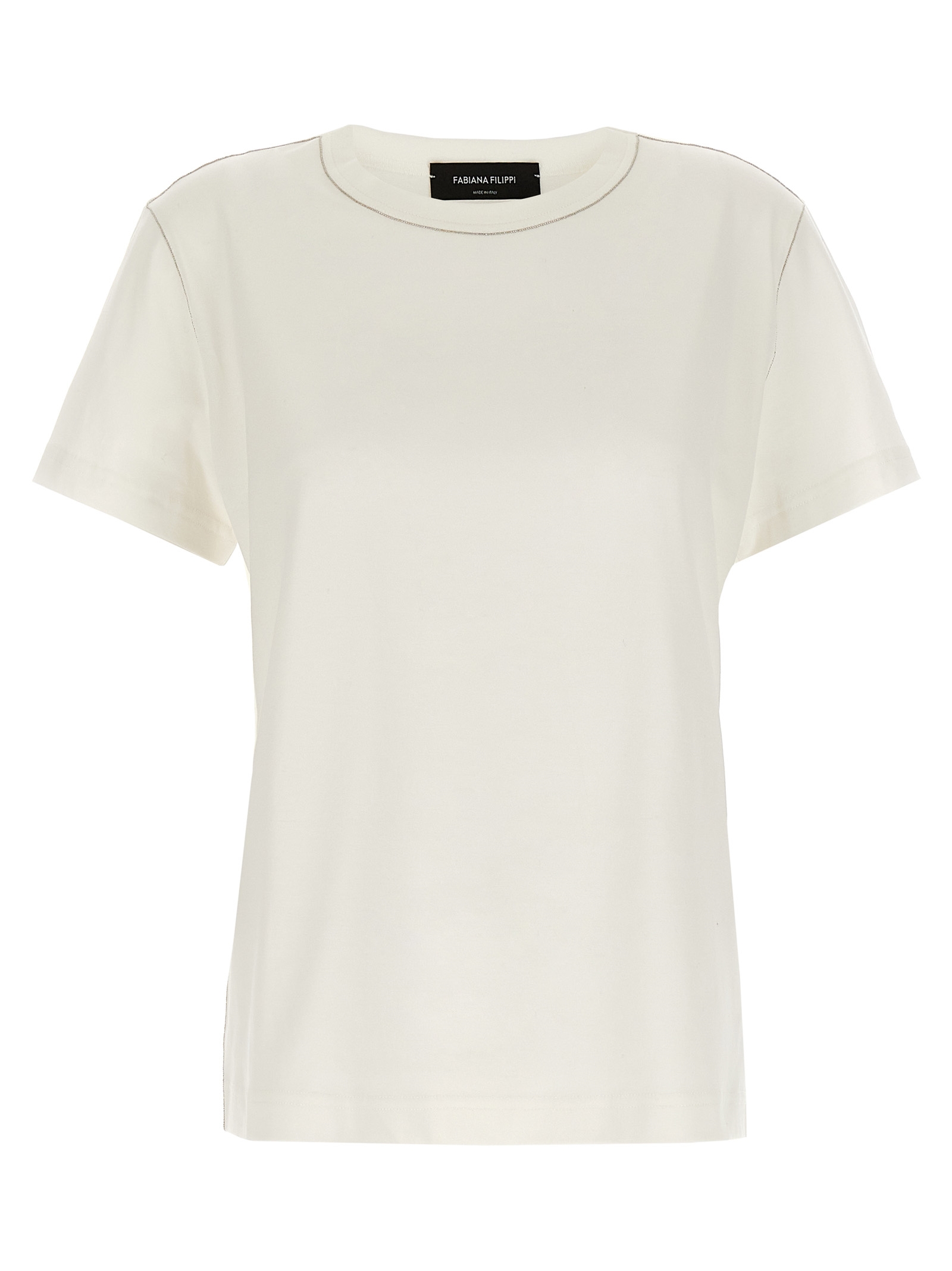 'Filo Diamante' T-shirt JED265F278L1890142 (FABIANA FILIPPI / Tシャツ・カットソー ) | FABIANA FILIPPI (ファビアナフィリッピ)