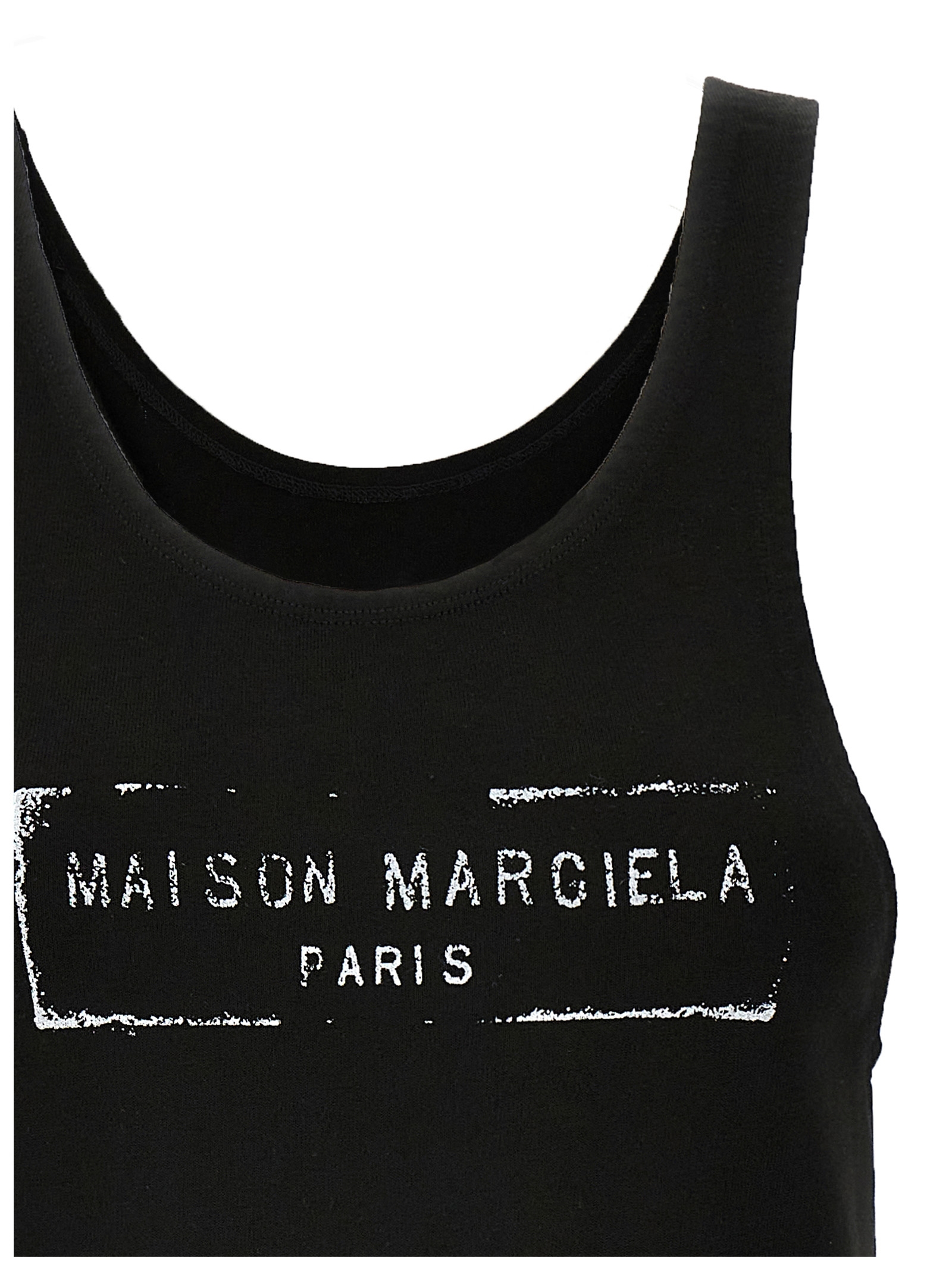 Logo tank top S51NL0048S24522900 (Maison Margiela / タンクトップ・キャミソール ) | Maison Margiela (メゾン マルジェラ)(2)