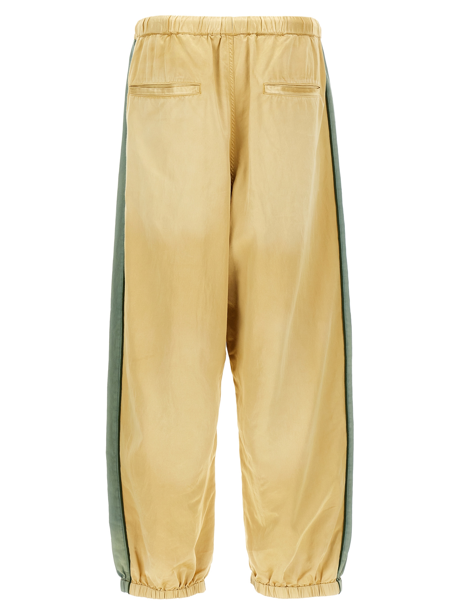 'Aged Satin' pants J14PT142YELLOW (Maison Mihara Yasuhiro / パンツ ) | Maison Mihara Yasuhiro (メゾン ミハラ ヤスヒロ)(1)