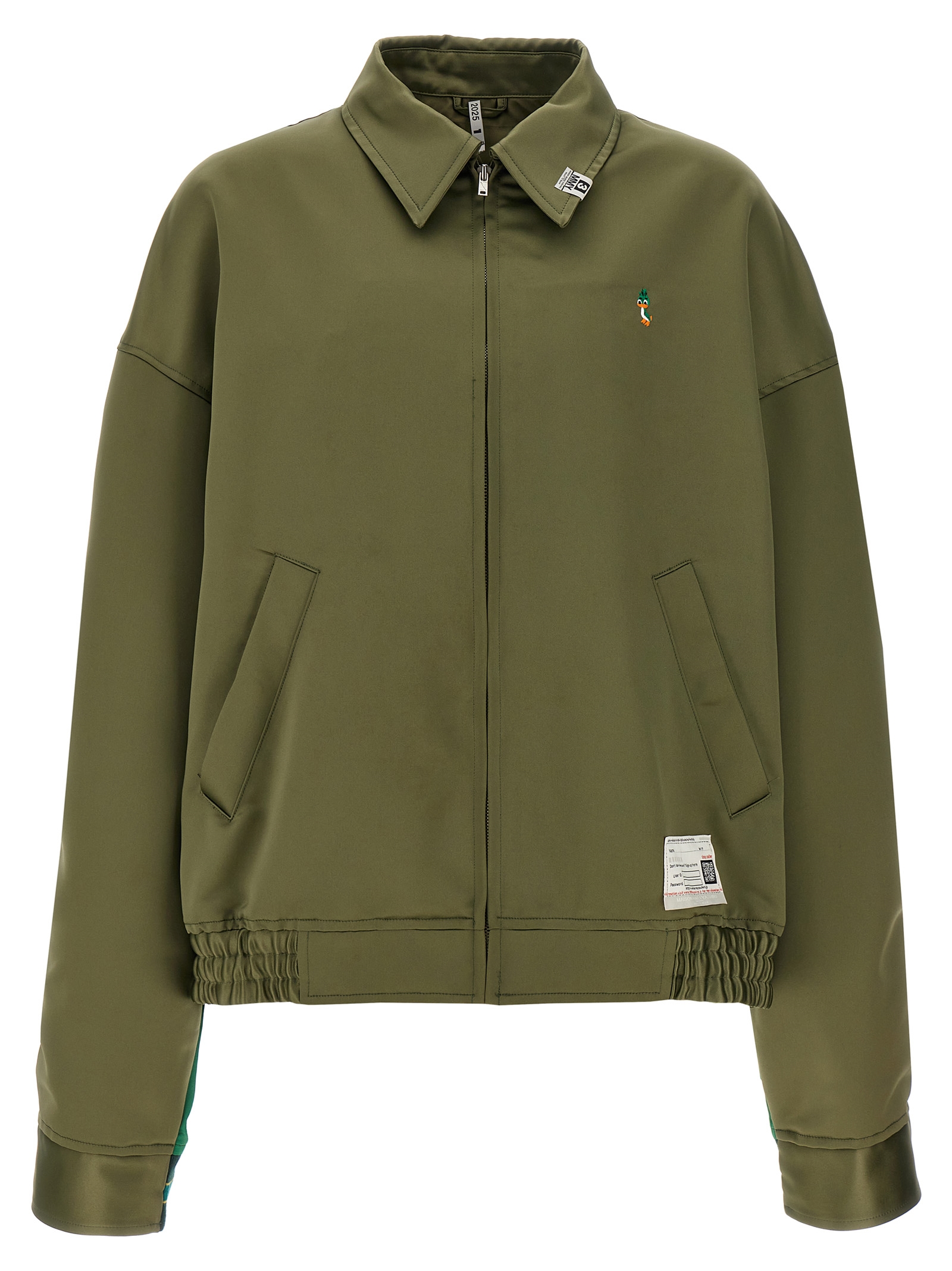 'Both Sides Front Satin' jacket A14BL061KHAKI (Maison Mihara Yasuhiro / カジュアルジャケット ) | Maison Mihara Yasuhiro (メゾン ミハラ ヤスヒロ)