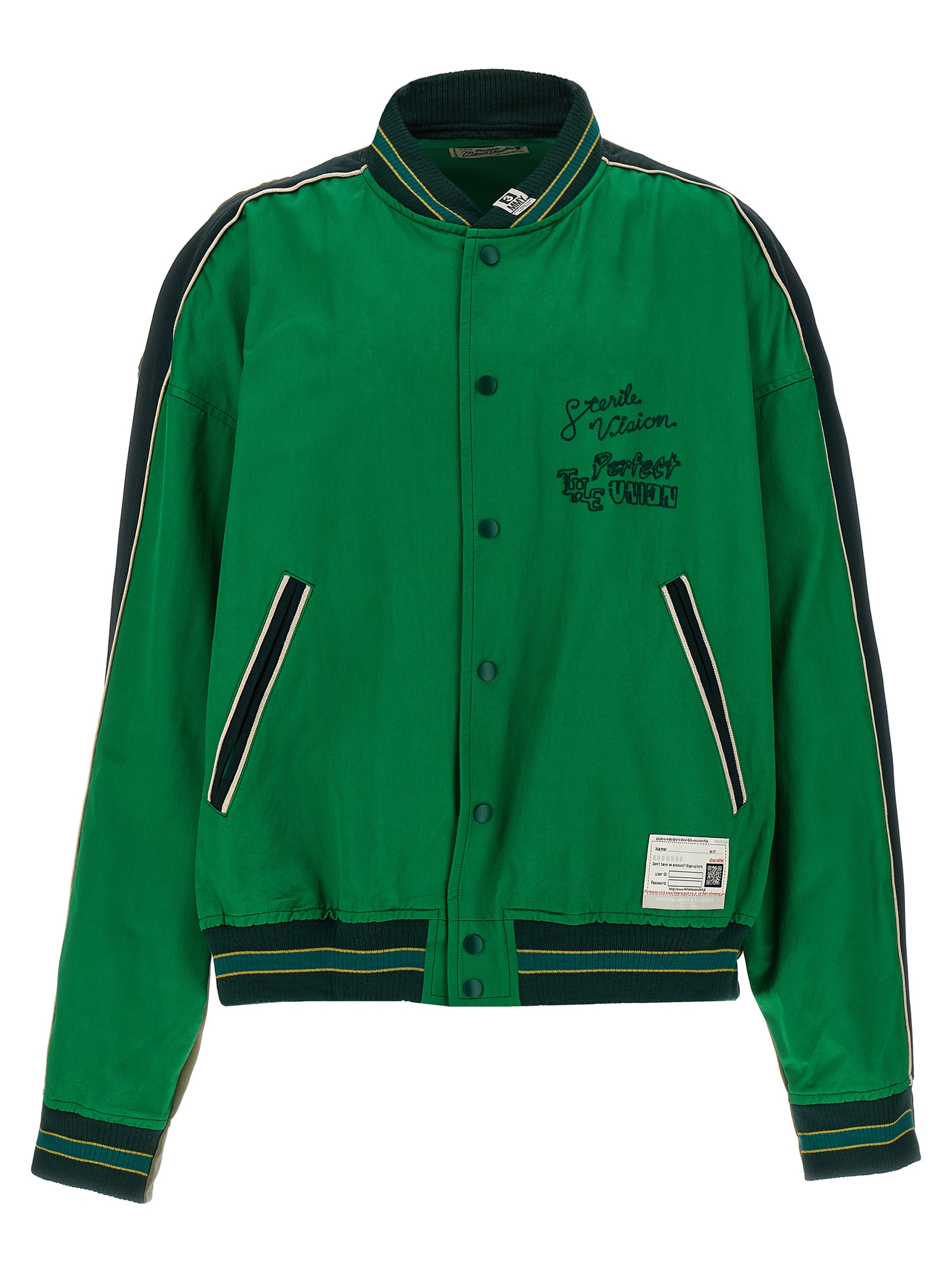 'Both Sides Front Satin' jacket A14BL061KHAKI (Maison Mihara Yasuhiro / カジュアルジャケット ) | Maison Mihara Yasuhiro (メゾン ミハラ ヤスヒロ)(1)