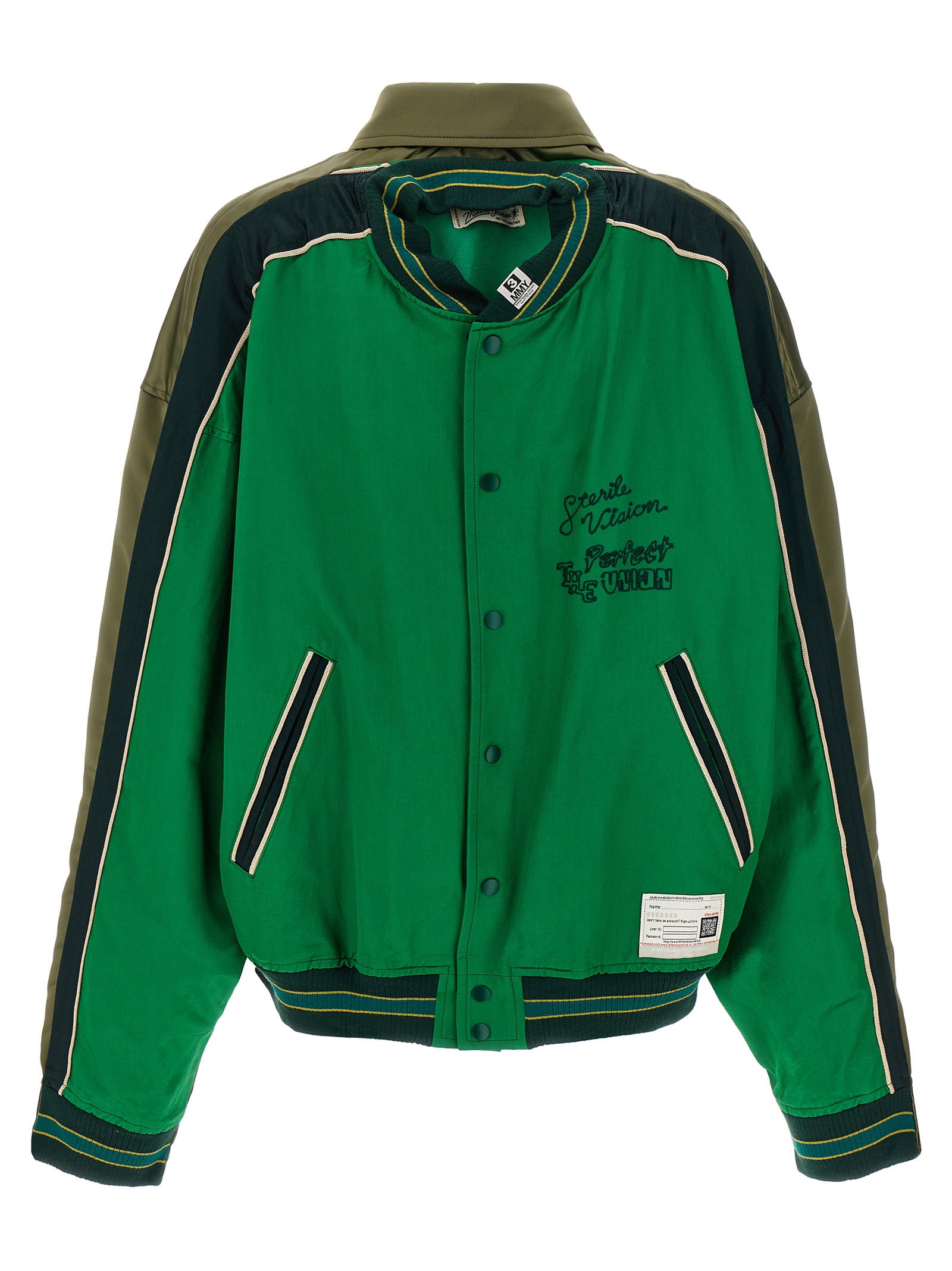 'Both Sides Front Satin' jacket A14BL061KHAKI (Maison Mihara Yasuhiro / カジュアルジャケット ) | Maison Mihara Yasuhiro (メゾン ミハラ ヤスヒロ)(2)