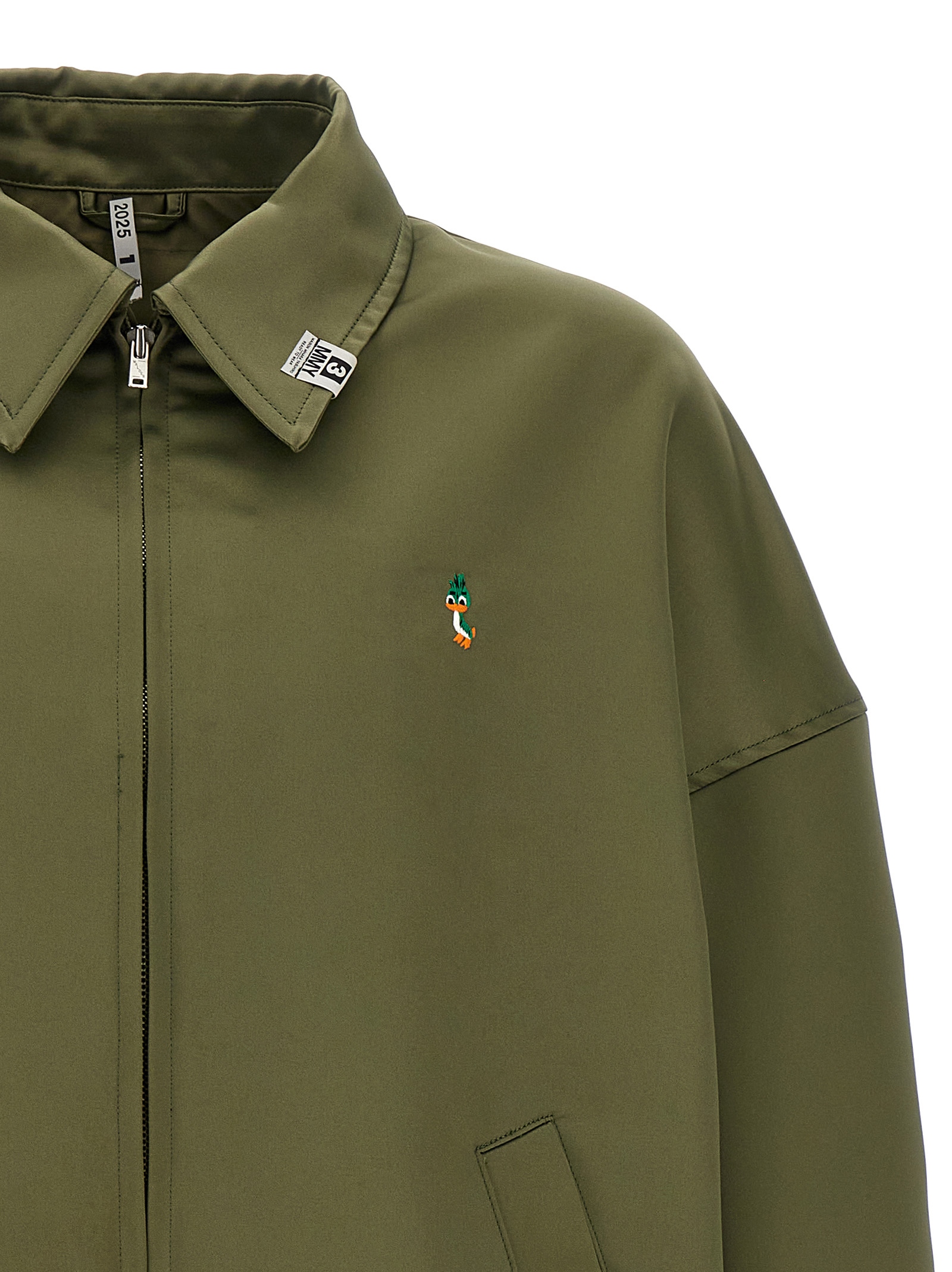 'Both Sides Front Satin' jacket A14BL061KHAKI (Maison Mihara Yasuhiro / カジュアルジャケット ) | Maison Mihara Yasuhiro (メゾン ミハラ ヤスヒロ)(3)
