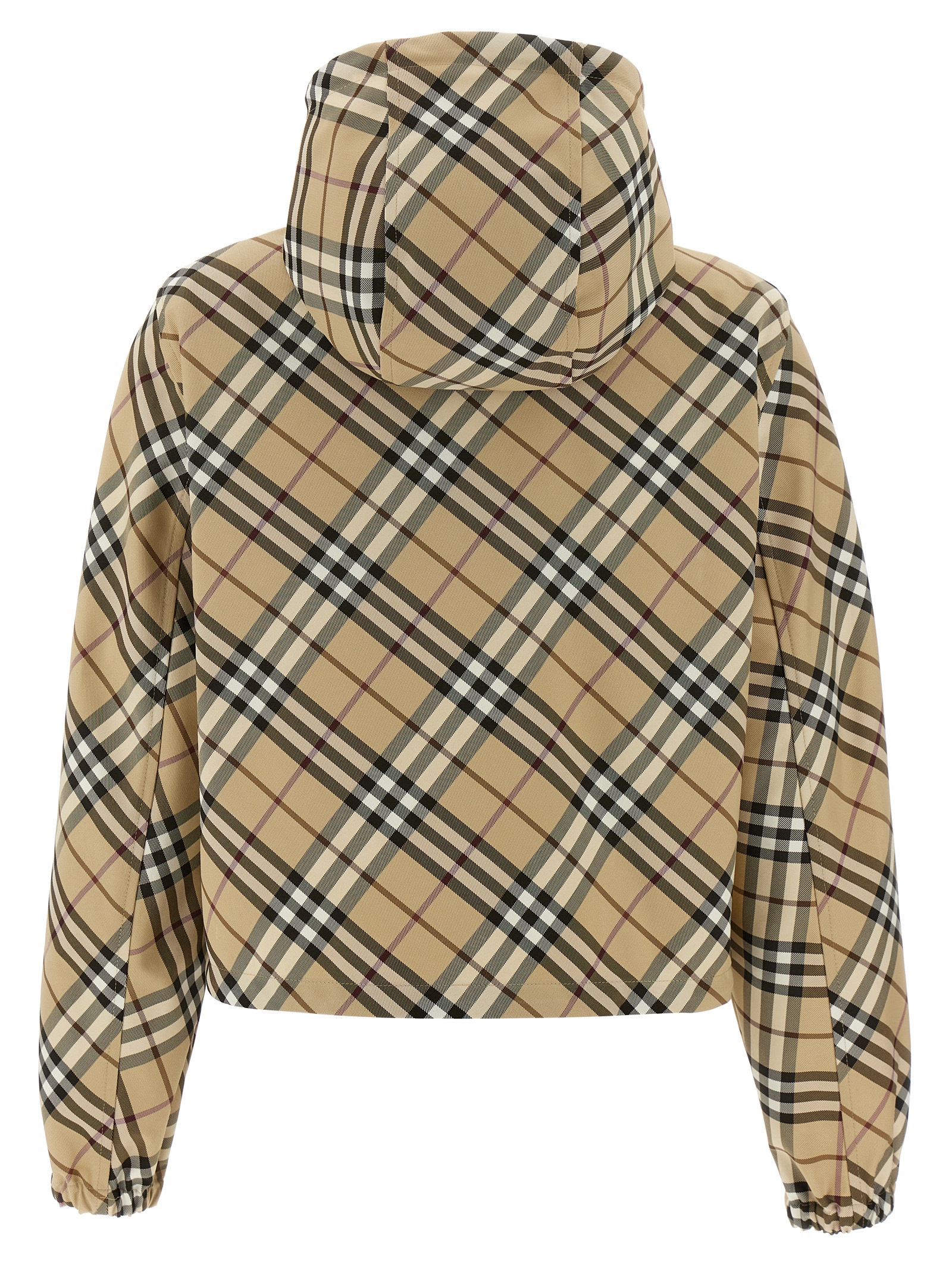 Hooded jacket 8104910ALABASTERIPCHECK (Burberry / カジュアルジャケット・ベスト ) | Burberry (バーバリー)(1)