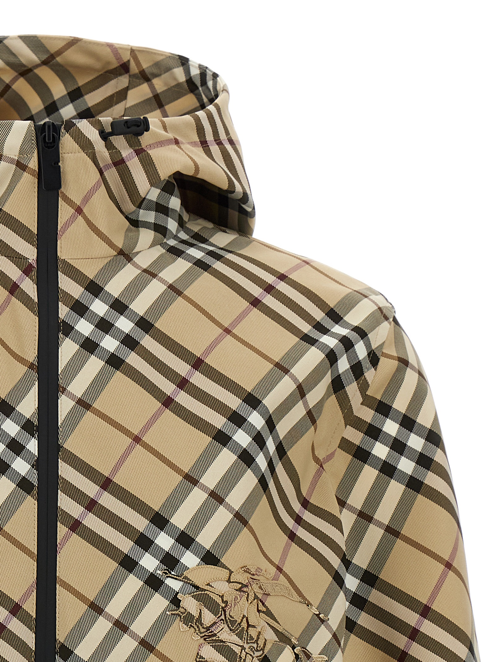 Hooded jacket 8104910ALABASTERIPCHECK (Burberry / カジュアルジャケット・ベスト ) | Burberry (バーバリー)(2)