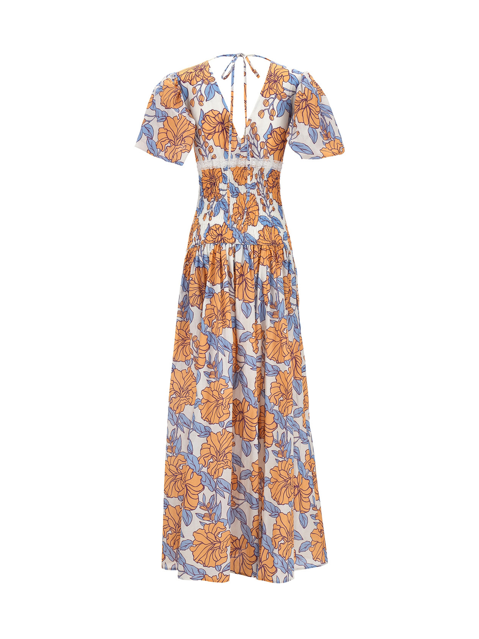 'Rosellina' long dress ROSELLINAMUSSOLAFIORE (LE TWINS / スカート ) | LE TWINS (レ ツインズ)(1)