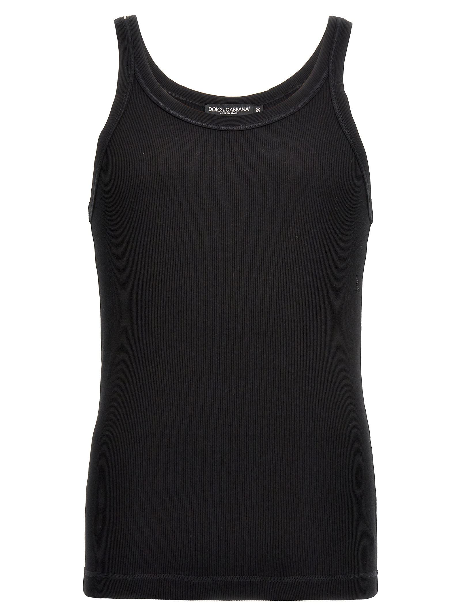 Ribbed tank top G8PA8TFU7AVN0000 (Dolce & Gabbana / タンクトップ ) | Dolce & Gabbana (ドルチェガッバーナ)