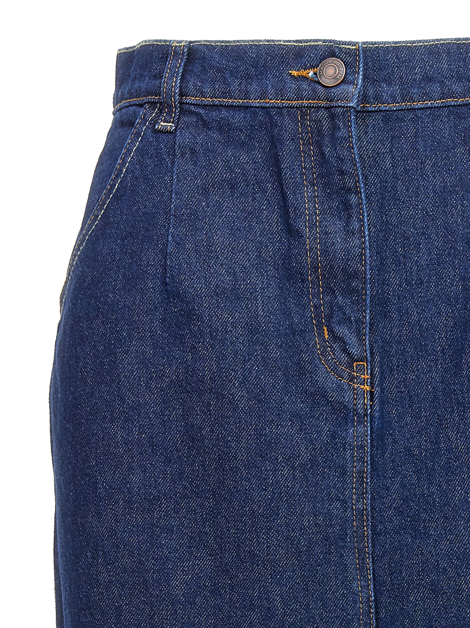 Denim skirt 250722NAVY (MAGDA BUTRYM / スカート ) | MAGDA BUTRYM (マグダブトリム)(2)