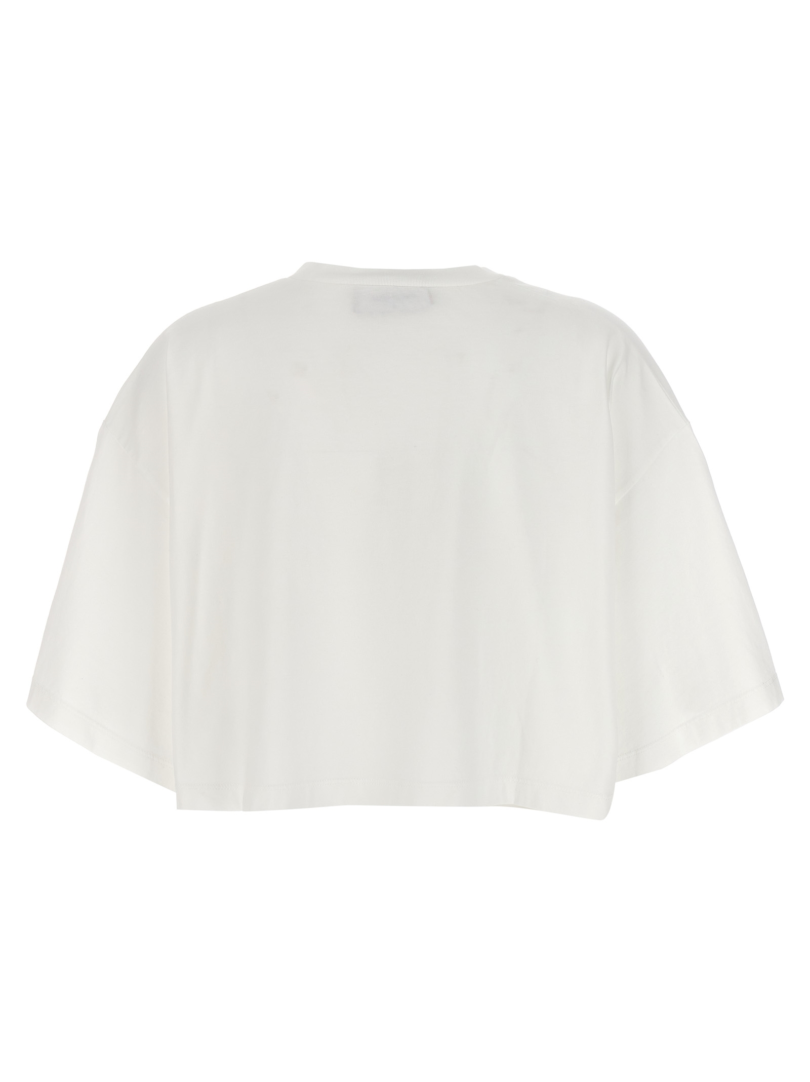 Logo print cropped T-shirt S75GD0397S24662100 (Dsquared2 / Tシャツ・カットソー ) | Dsquared2 (ディースクエアード)(1)