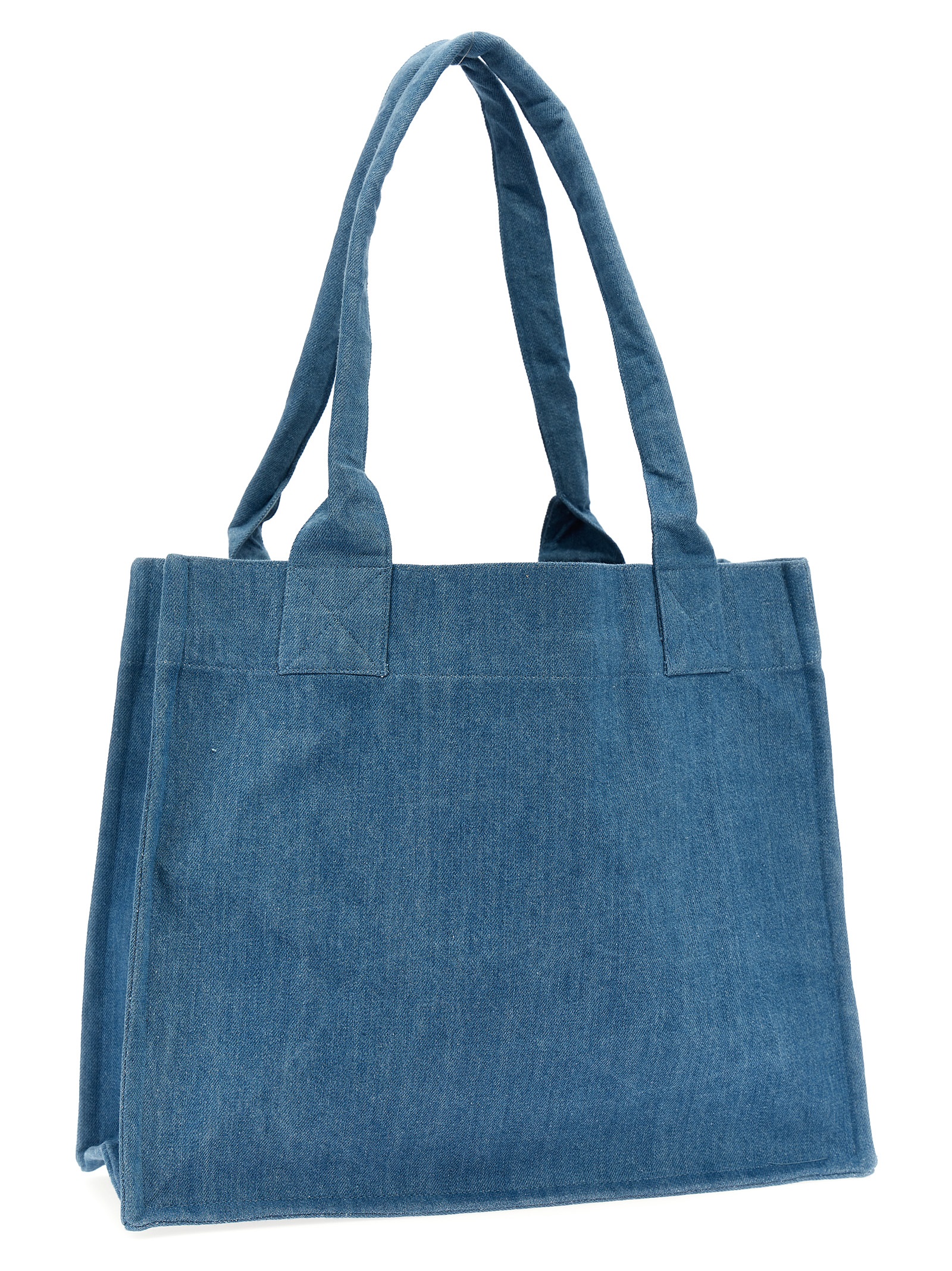 Logo embroidery denim shopping bag A5599630 (GANNI / トートバッグ ) | GANNI (ガニー)(1)