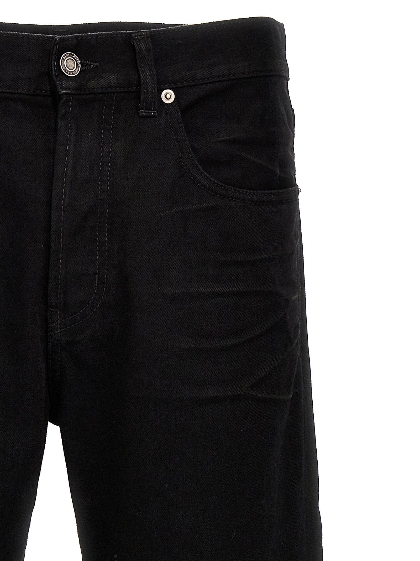 Crinkled effect jeans 757190Y05SB1965 (Saint Laurent / ジーンズ ) | Saint Laurent (サンローラン)(2)
