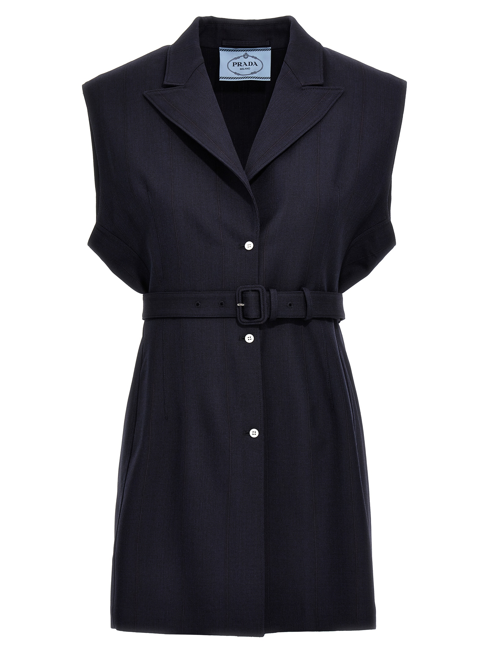 Belt wool vest P567OHOOO14XIF0124 (Prada / カジュアルジャケット・ベスト ) | Prada (プラダ)