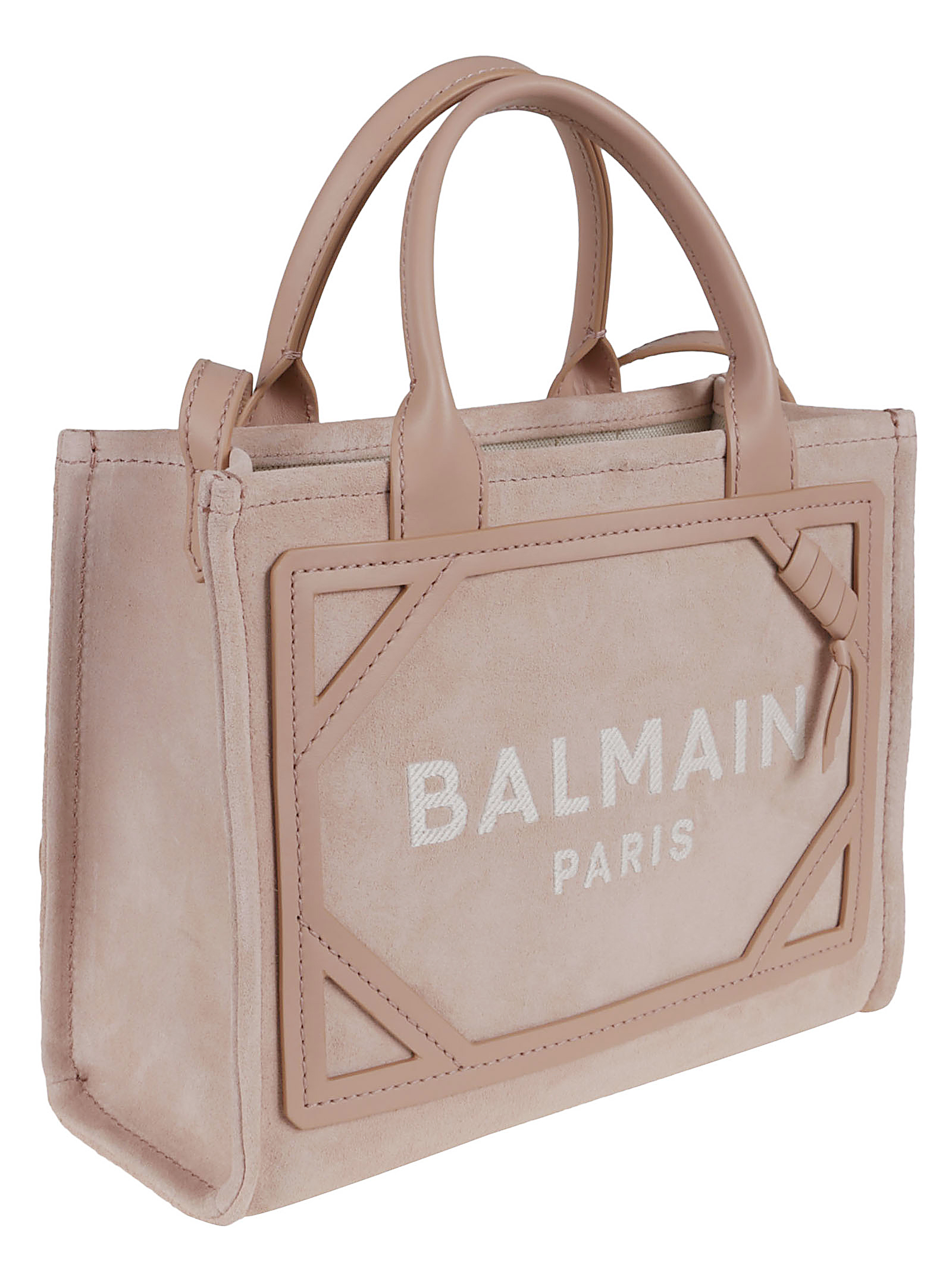 B-ARMY SHOPPER SMALL-SUEDE LEATHER&LOGO EN1FE900LDCY0DX (Balmain / トートバッグ ) | Balmain (バルマン)(2)