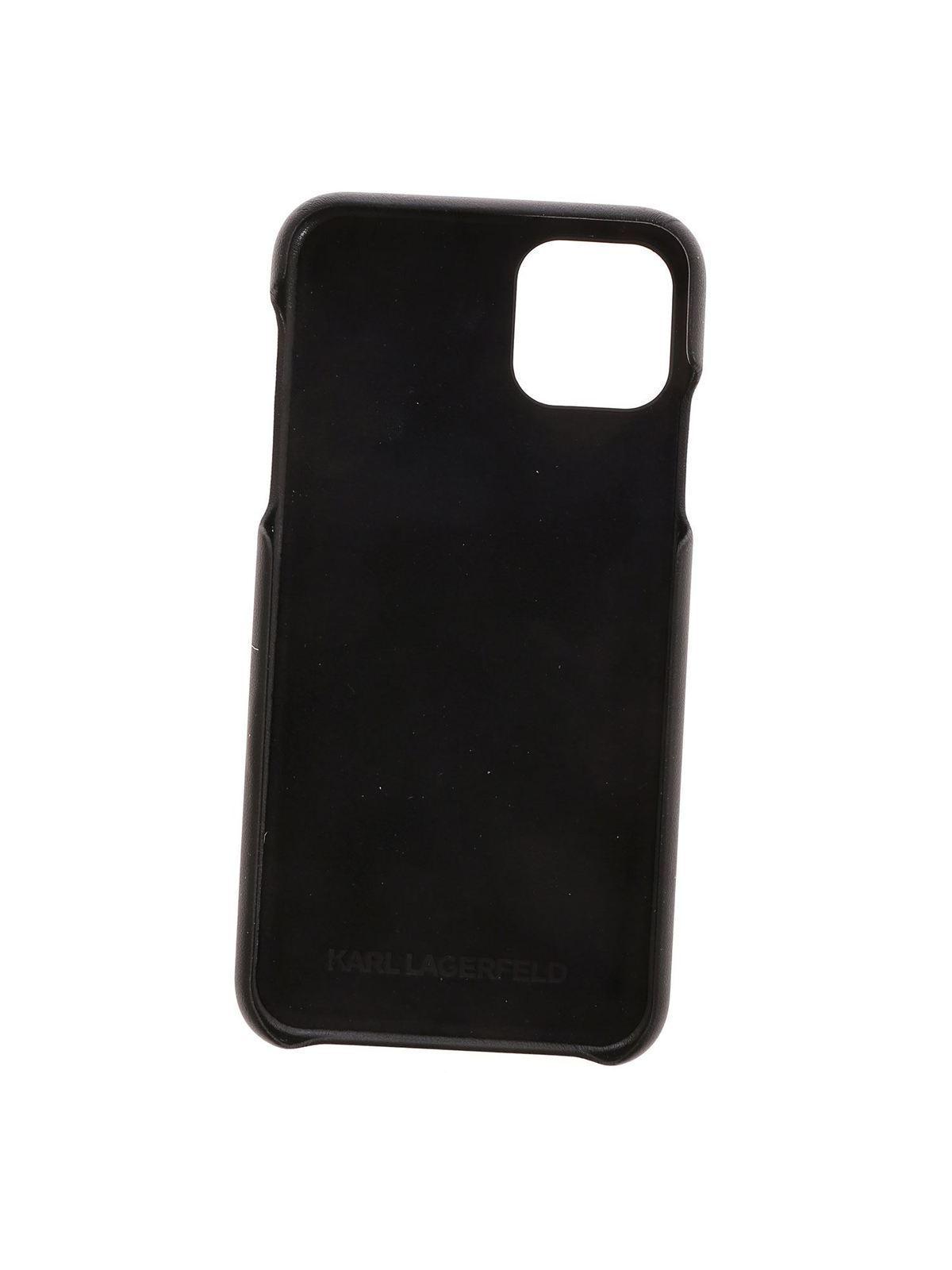 Karl and Choupette IPhone11 Pro Max cover CG200022BLACK (KARL LAGERFELD / テックアイテム ) | KARL LAGERFELD (カール・ラガーフェルド)(1)