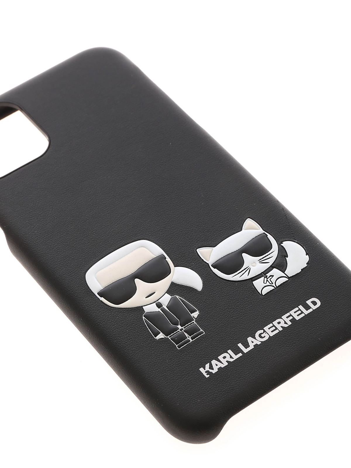 Karl and Choupette IPhone11 Pro Max cover CG200022BLACK (KARL LAGERFELD / テックアイテム ) | KARL LAGERFELD (カール・ラガーフェルド)(2)