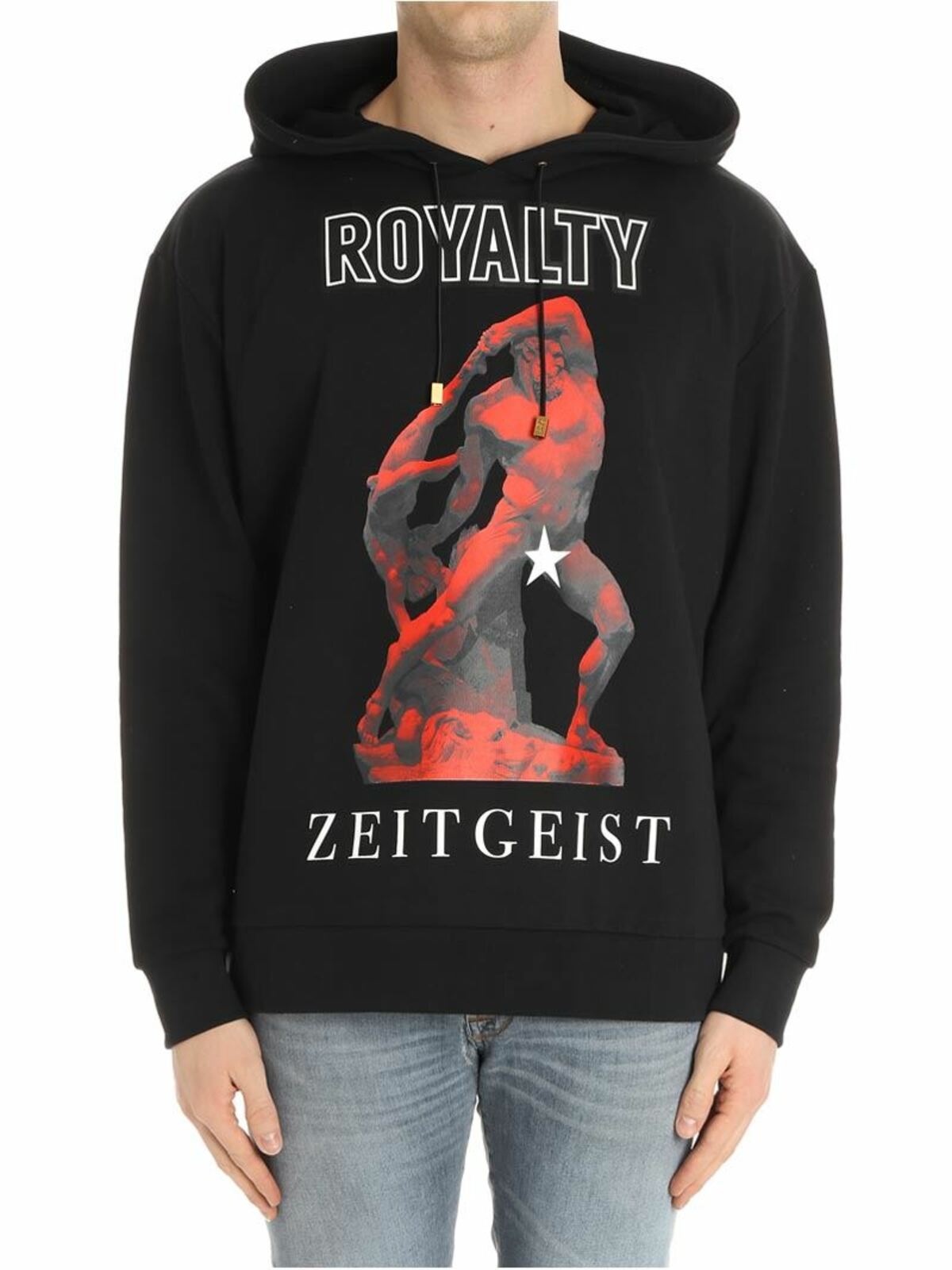 Black Royalty sweatshirt FRU7092PF0230999 (FAUSTO PUGLISI / スウェット・フーディー ) | FAUSTO PUGLISI (ファウスト プリージ)