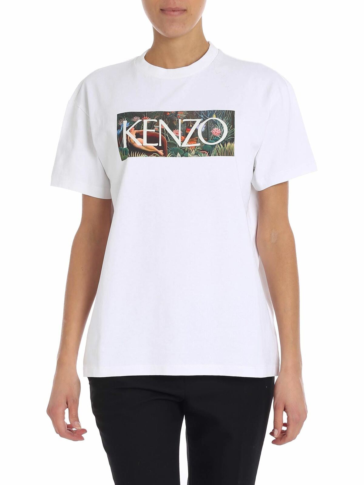 "Comfort Crew Neck" white t-shirt 1TS76998501 (KENZO / Tシャツ・カットソー ) | KENZO (ケンゾー)
