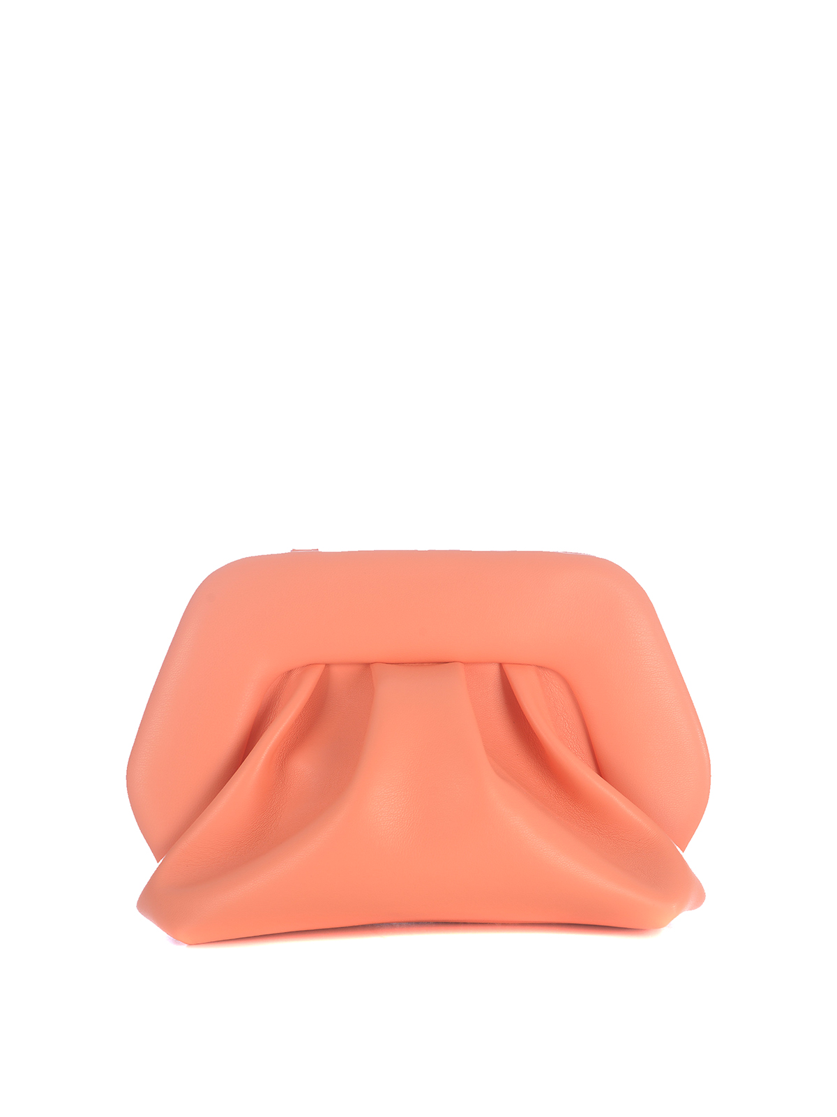 Faux leather clutch with magnetic closure GN32APRICOT (THEMOIRè / クラッチバッグ・ポーチ ) | THEMOIRè (テモワール)(2)