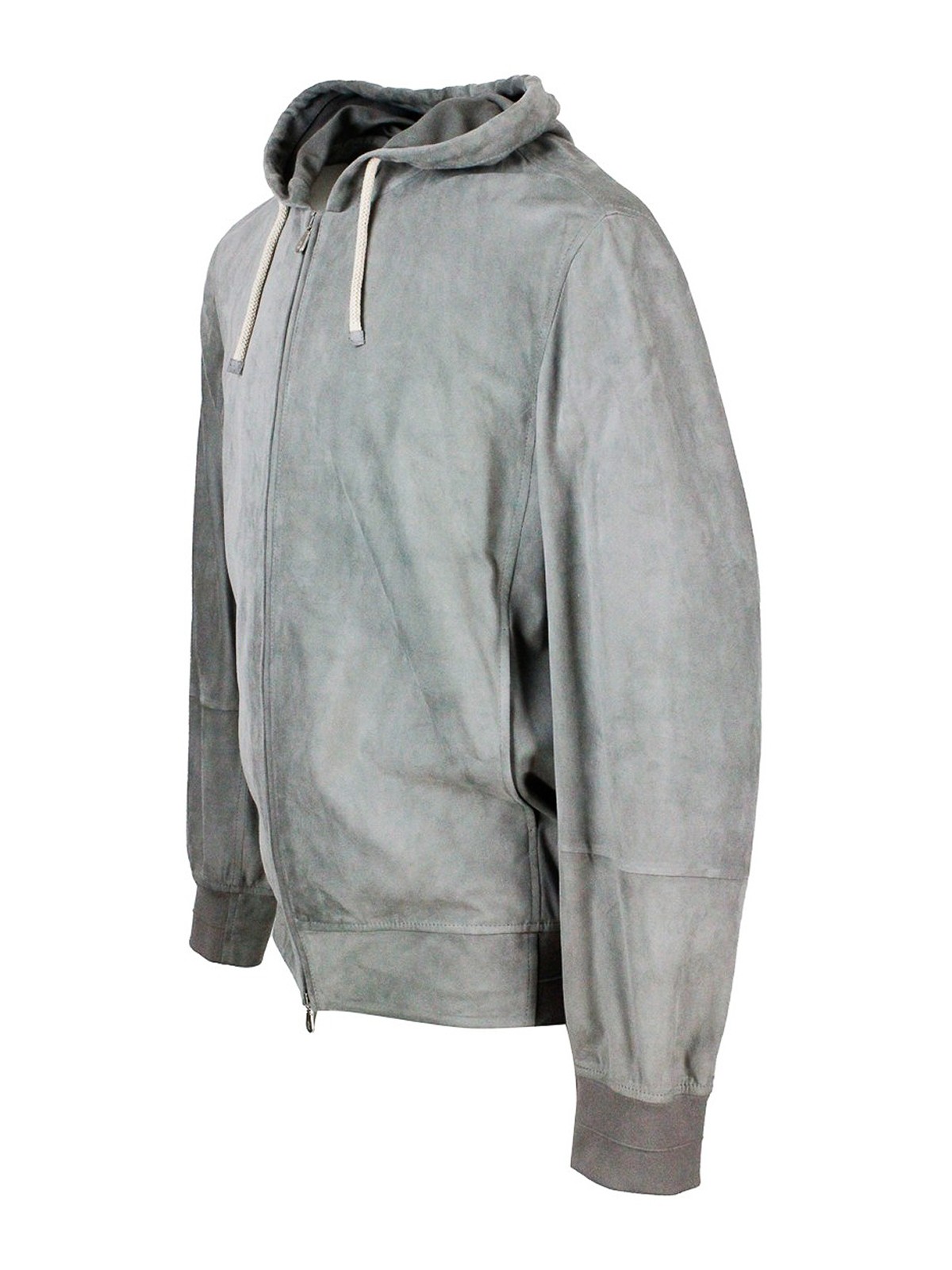 Hooded zipped leather jacket MPCLN1915C8280 (Brunello Cucinelli / レザー&ファージャケット・コート ) | Brunello Cucinelli (ブルネロ・クチネリ)(2)