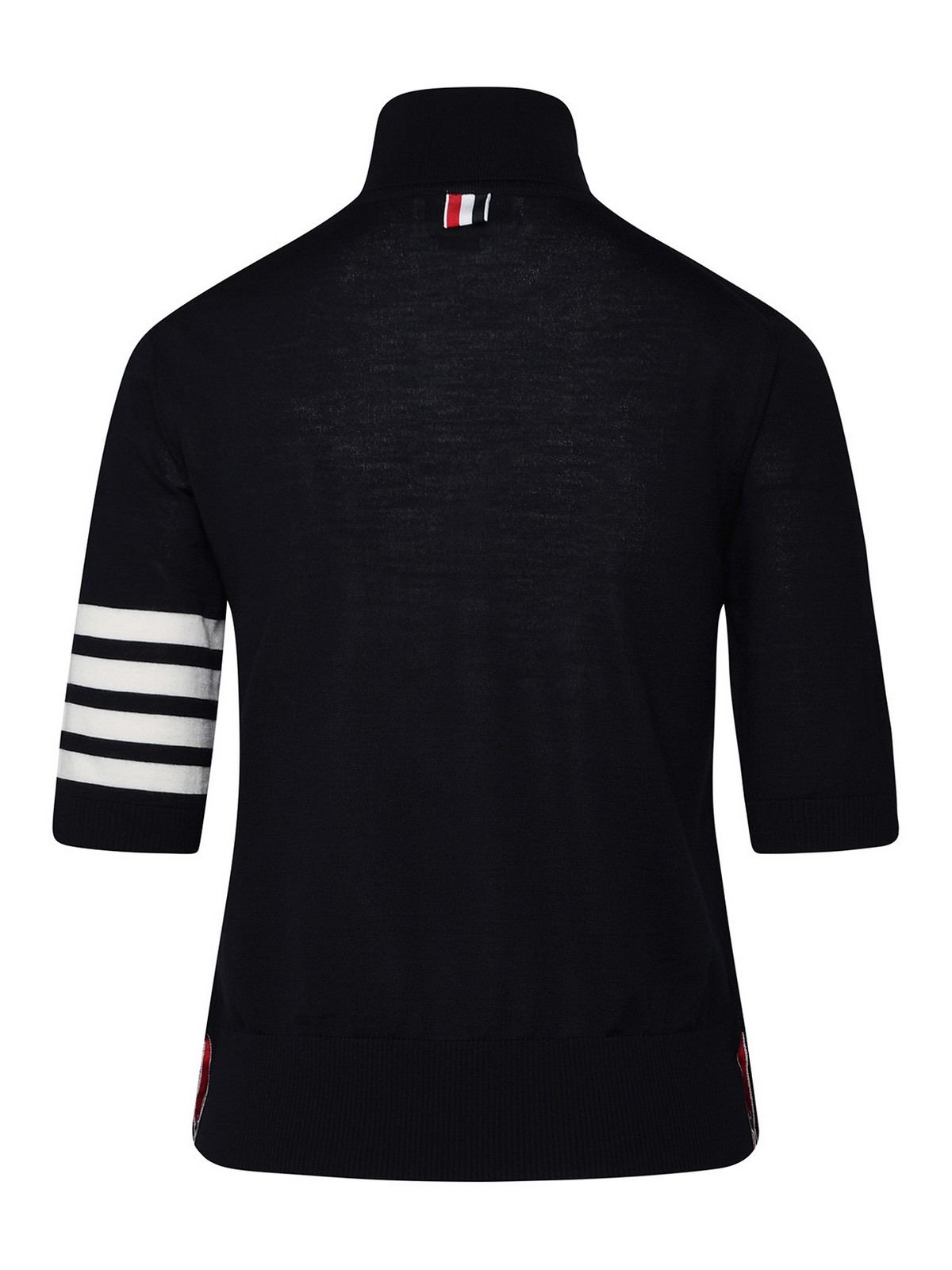 Navy virgin wool sweater FKA434AY1014415 (Thom Browne / ニット・セーター・カーディガン ) | Thom Browne (トム・ブラウン)(1)