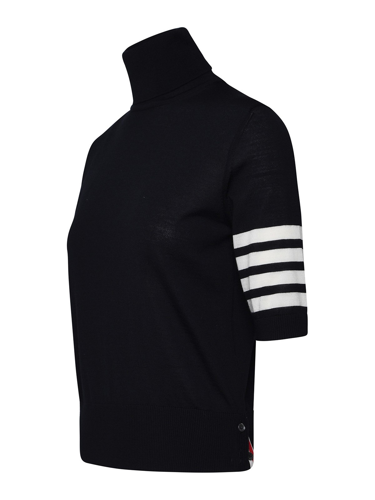 Navy virgin wool sweater FKA434AY1014415 (Thom Browne / ニット・セーター・カーディガン ) | Thom Browne (トム・ブラウン)(2)