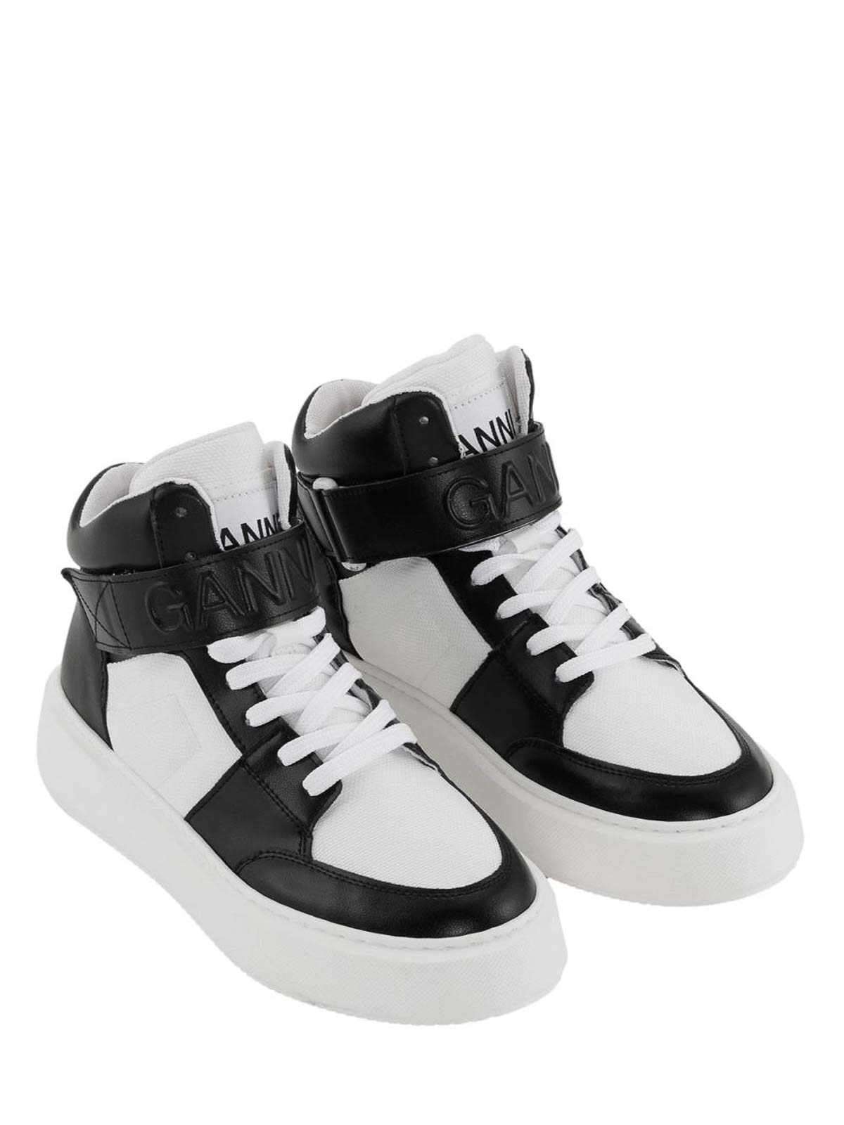 Sporty mix high-top sneakers S2067025 (GANNI / スニーカー ) | GANNI (ガニー)(1)