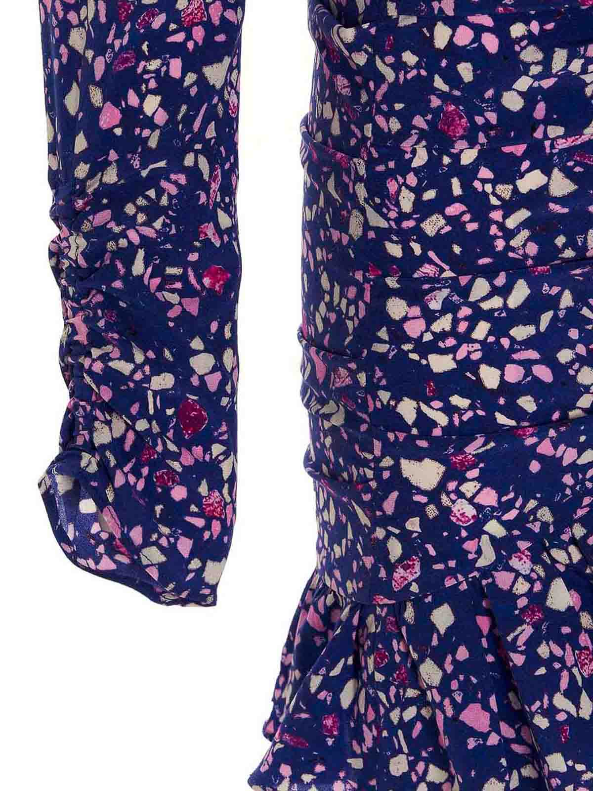 lara dress 23PRO0058FAA1J02I30BU (Isabel Marant / ワンピース・ドレス・オールインワン ) | Isabel Marant (イザベル マラン)(3)