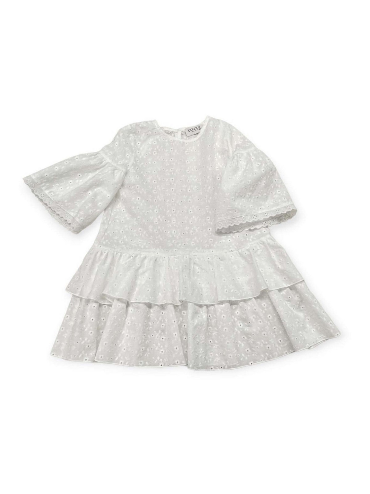 White dress DFAB174RI341BD001B000 (DONDUP / ワンピース・ドレス・オールインワン ) | DONDUP (ドンダップ)