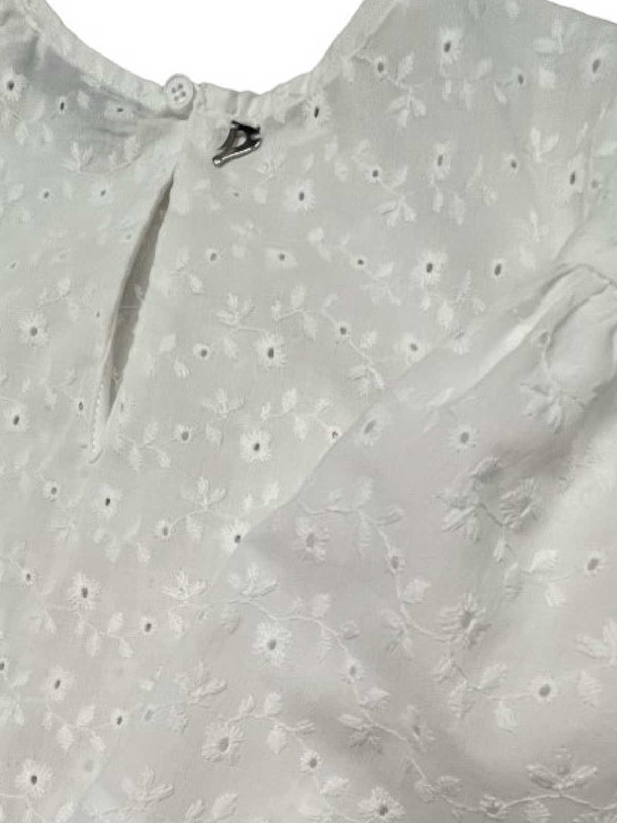 White dress DFAB174RI341BD001B000 (DONDUP / ワンピース・ドレス・オールインワン ) | DONDUP (ドンダップ)(3)