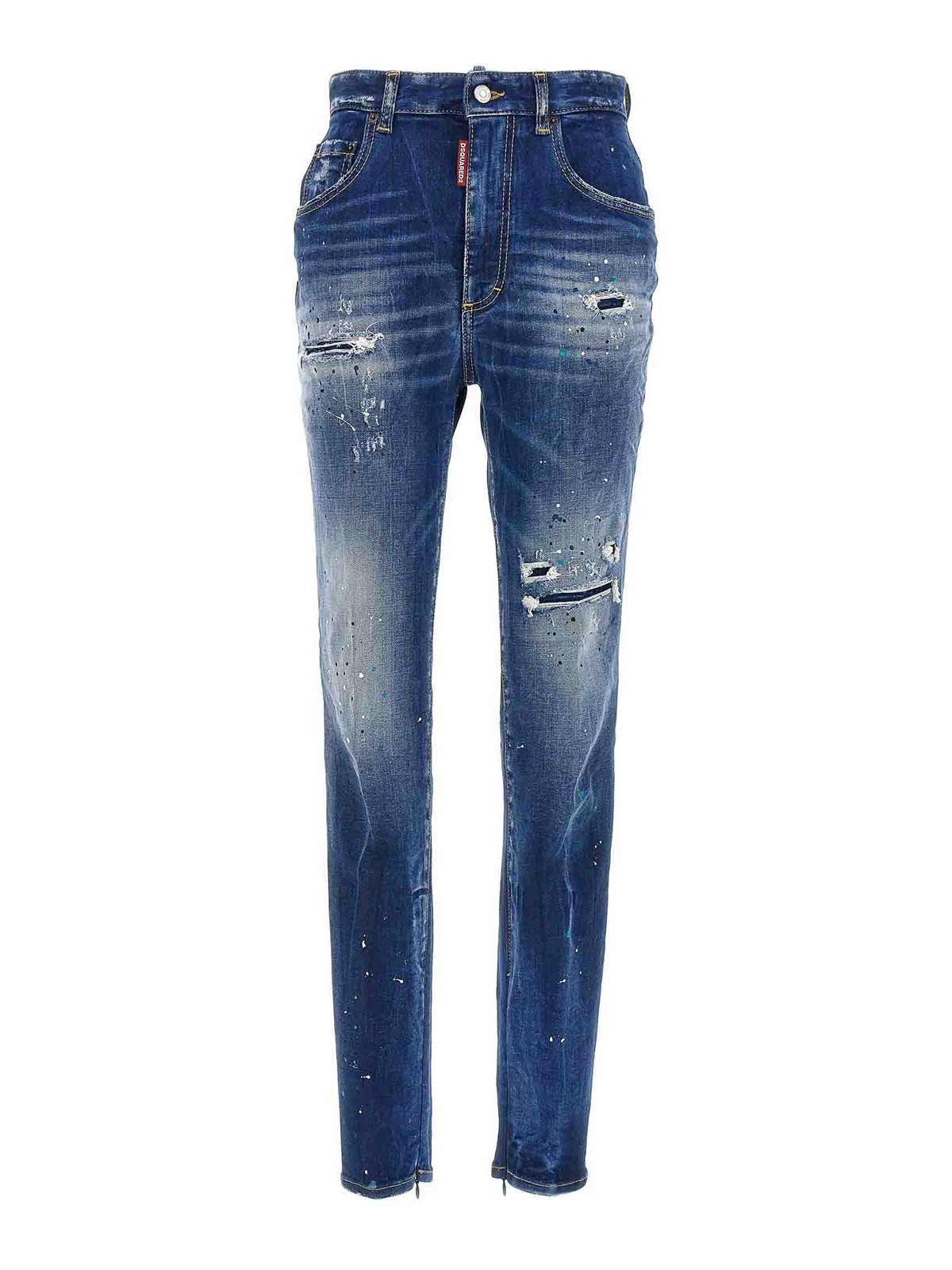 Jeans high waist twiggy S75LB0818S30816470 (Dsquared2 / ジーンズ ) | Dsquared2 (ディースクエアード)