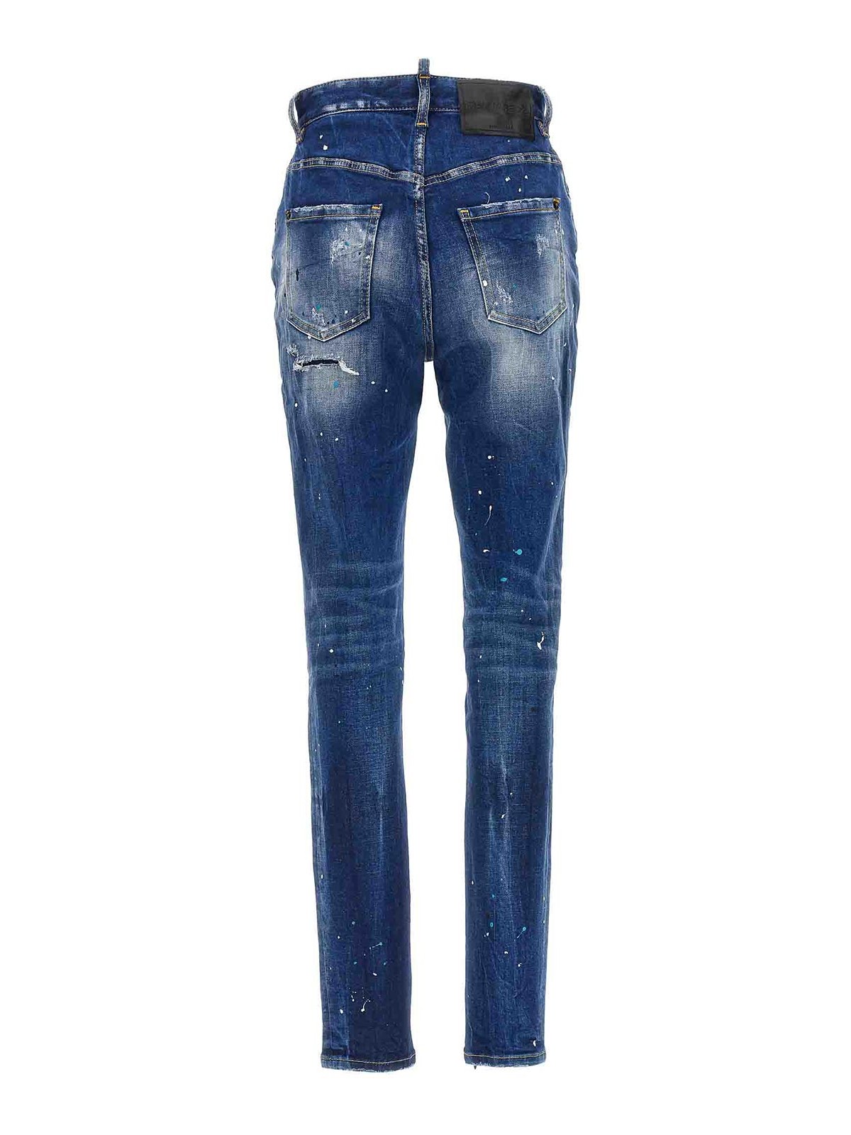Jeans high waist twiggy S75LB0818S30816470 (Dsquared2 / ジーンズ ) | Dsquared2 (ディースクエアード)(1)