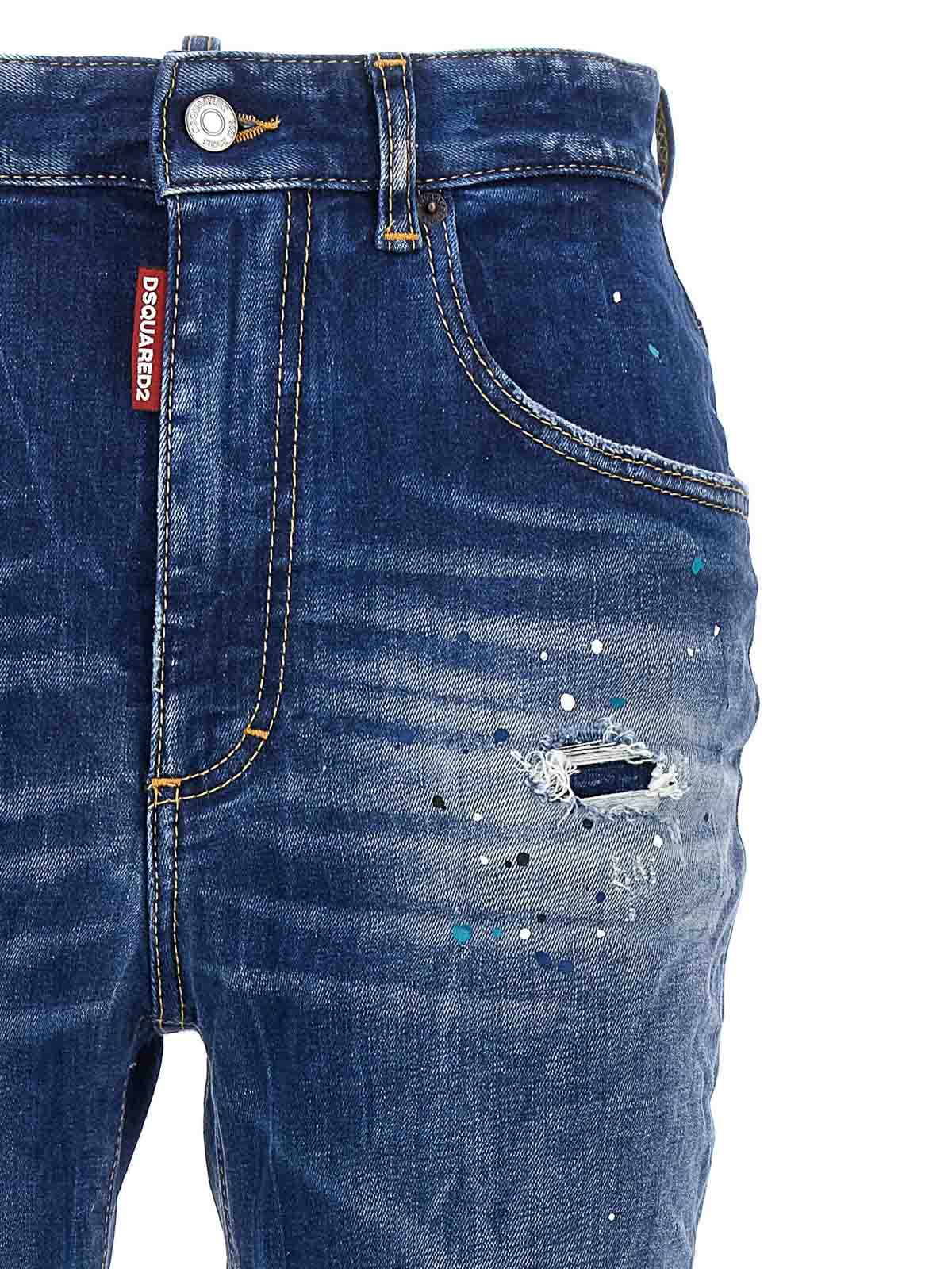 Jeans high waist twiggy S75LB0818S30816470 (Dsquared2 / ジーンズ ) | Dsquared2 (ディースクエアード)(2)