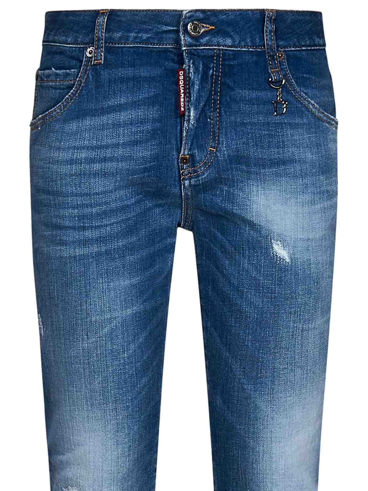 Faded Blue Charm Jeans S75LB0789S30663470 (Dsquared2 / ジーンズ ) | Dsquared2 (ディースクエアード)(2)