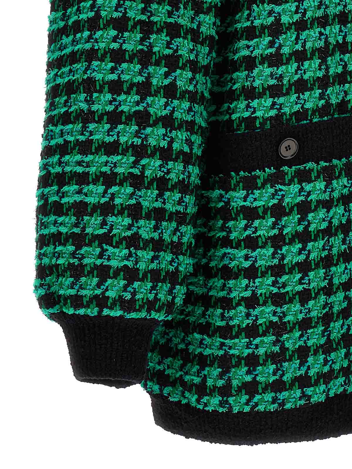 Tweed cardigan 3541MDH0423760436 (MSGM / ニット・セーター・カーディガン ) | MSGM (エムエスジーエム)(3)