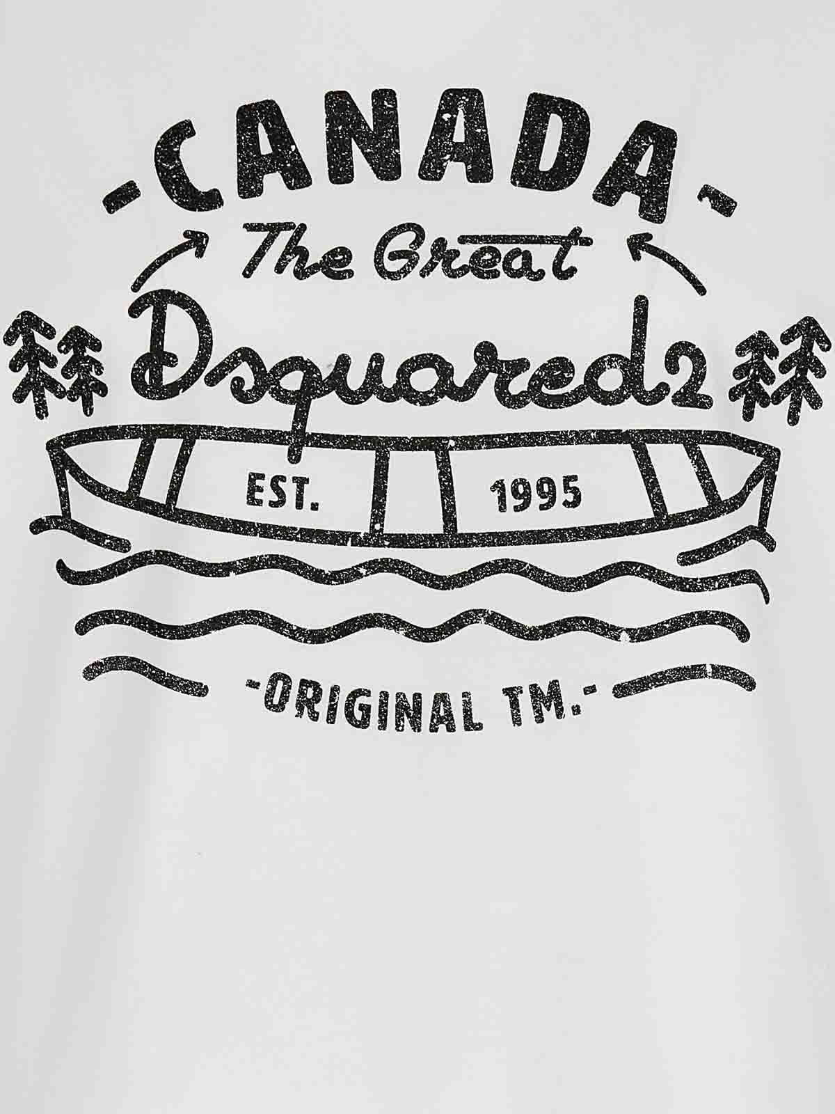 Logo print t-shirt S74GD1185S22427100 (Dsquared2 / Tシャツ・カットソー ) | Dsquared2 (ディースクエアード)(3)